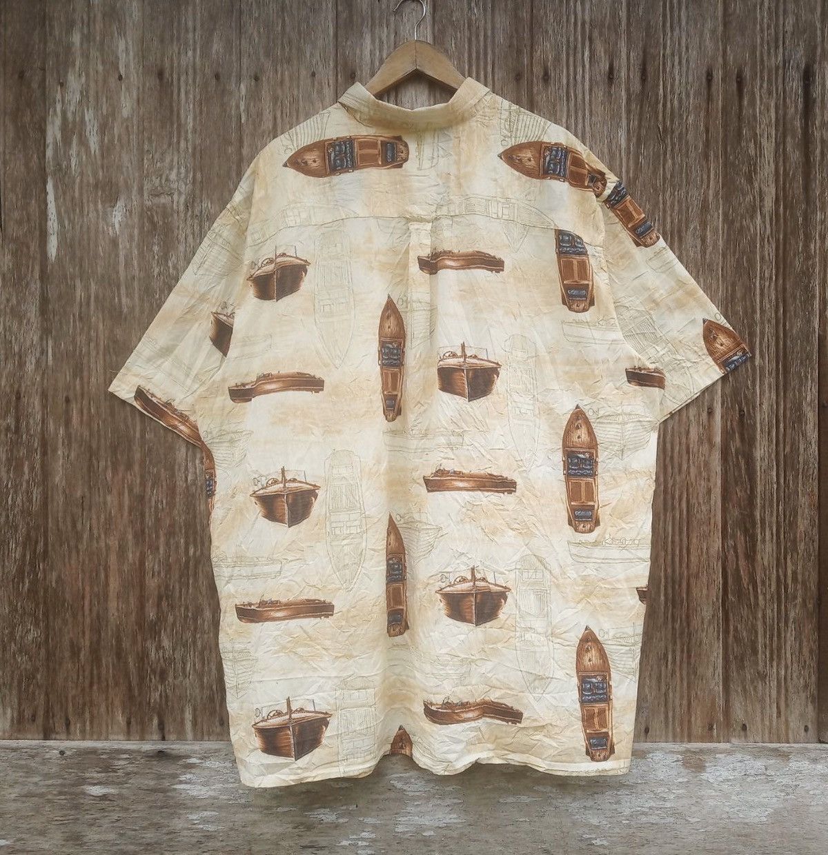 Arts & Science Harbour Bay Button Ups Rayon Beach Hawaii Shirt Size US XL / EU 56 / 4 - 2 Thumbnail
