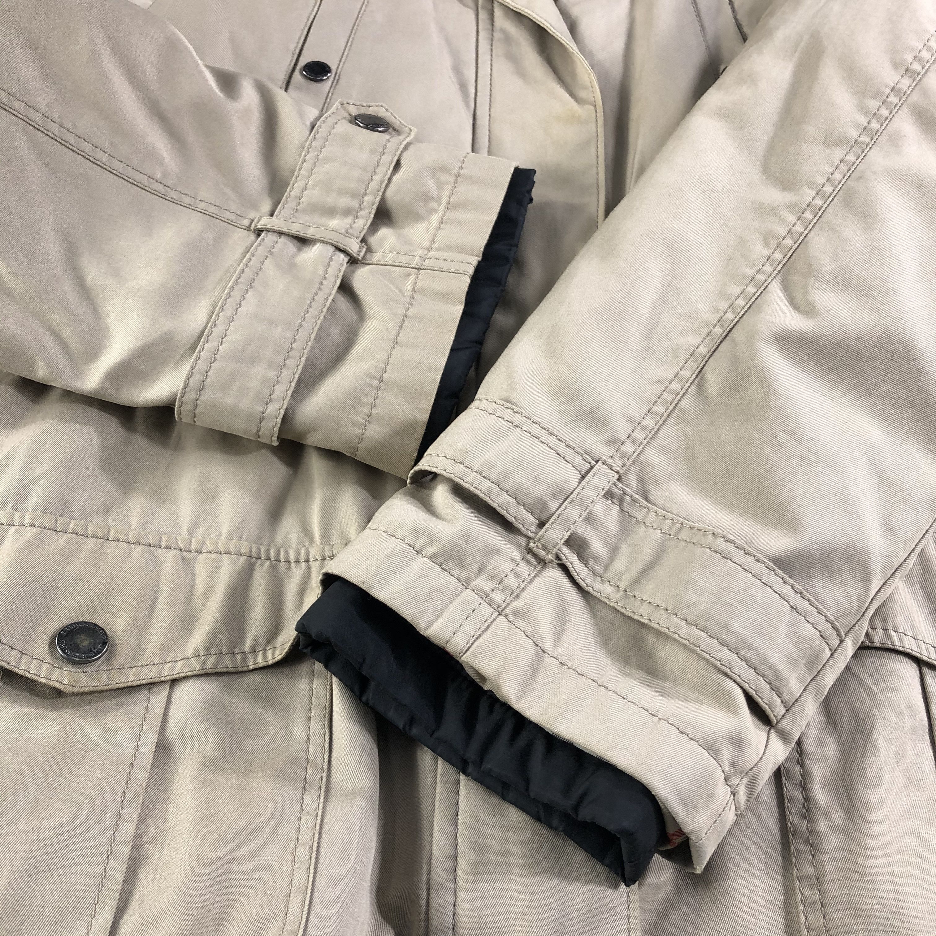 Burberry Burberry Nova Check Beige Parka Jacket JC245 Size S / US 4 / IT 40 - 4 Thumbnail