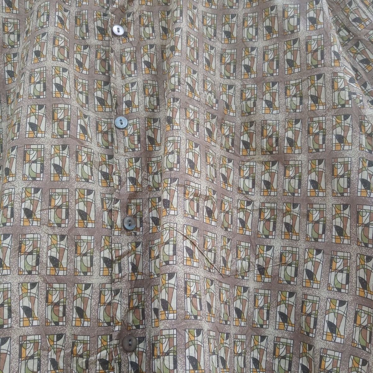 Vintage Tori Richard Honolulu Hawaiian Beach Aloha Geometric Hawaii Size US M / EU 48-50 / 2 - 4 Thumbnail