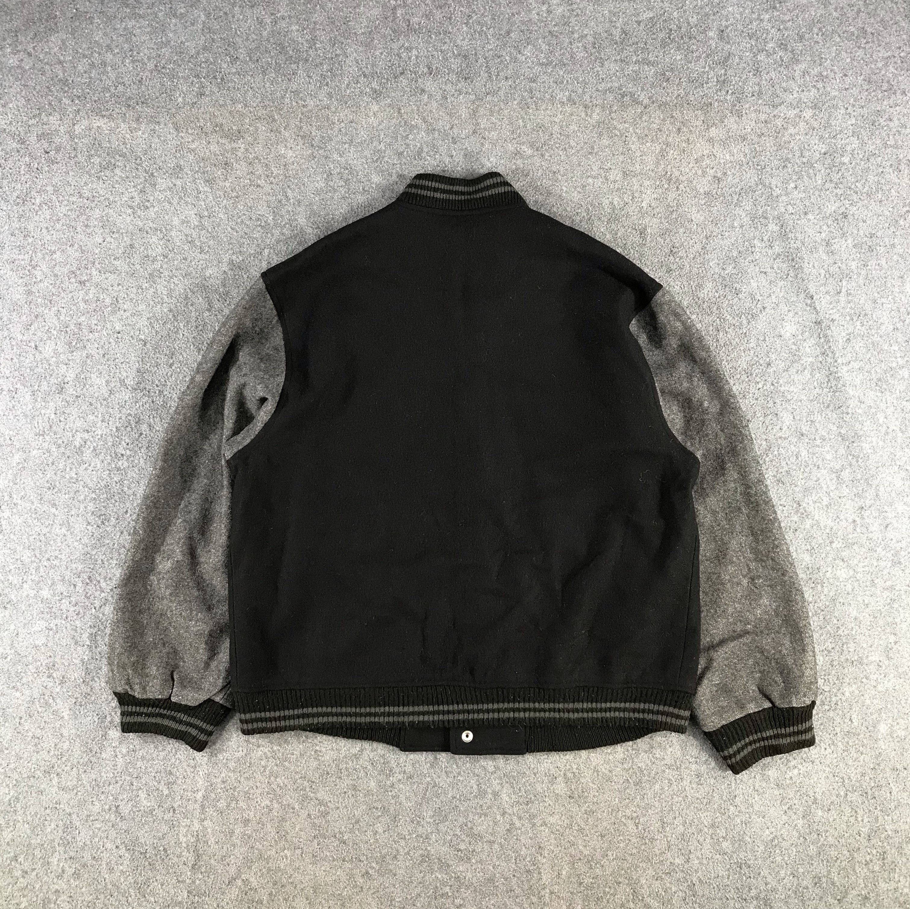 Japanese Brand Japanese Plain Varsity Baseball Jacket JC147 Size US L / EU 52-54 / 3 - 3 Thumbnail