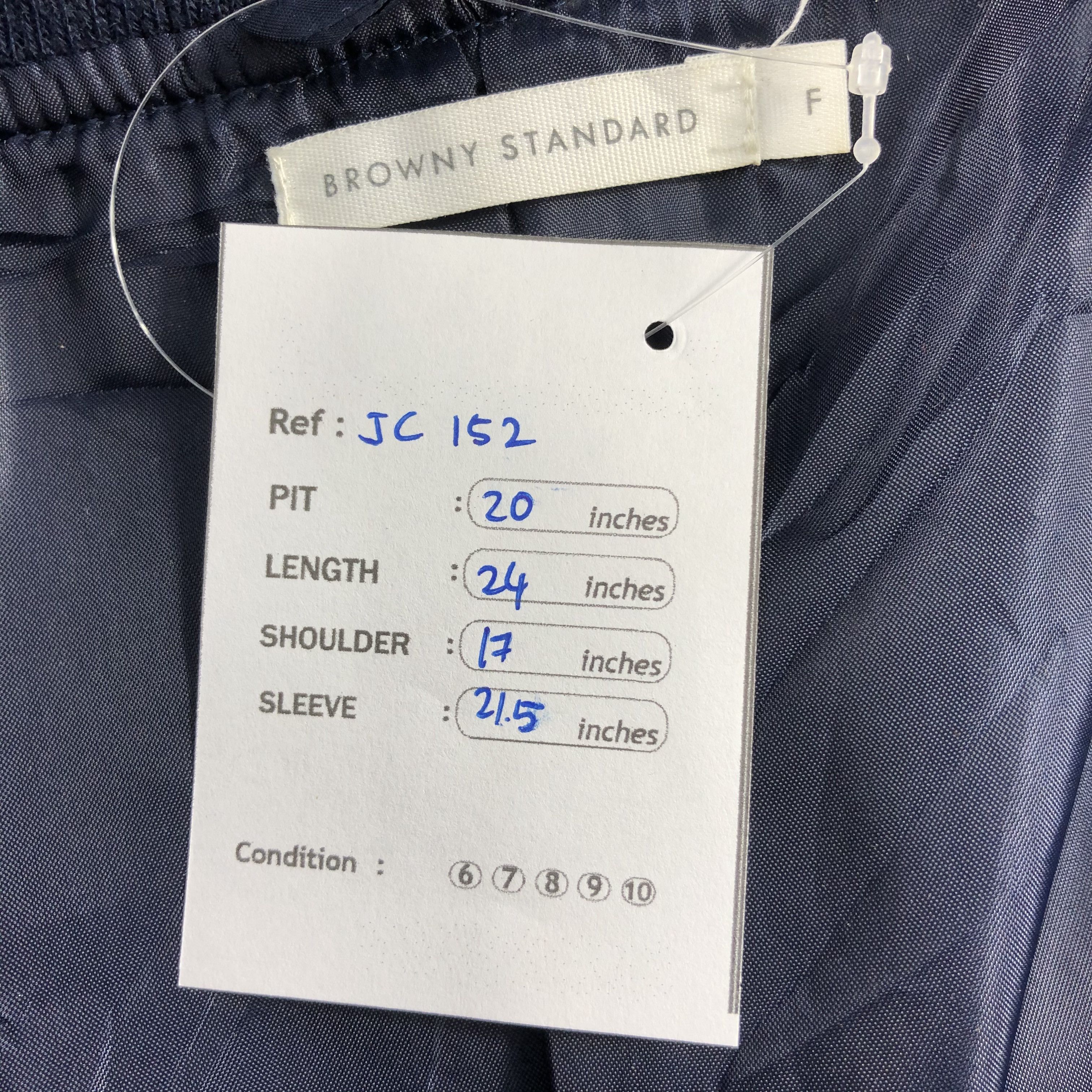 Japanese Brand Japanese Brand Browny Baseball Varsity Jacket JC152 Size US S / EU 44-46 / 1 - 12 Thumbnail