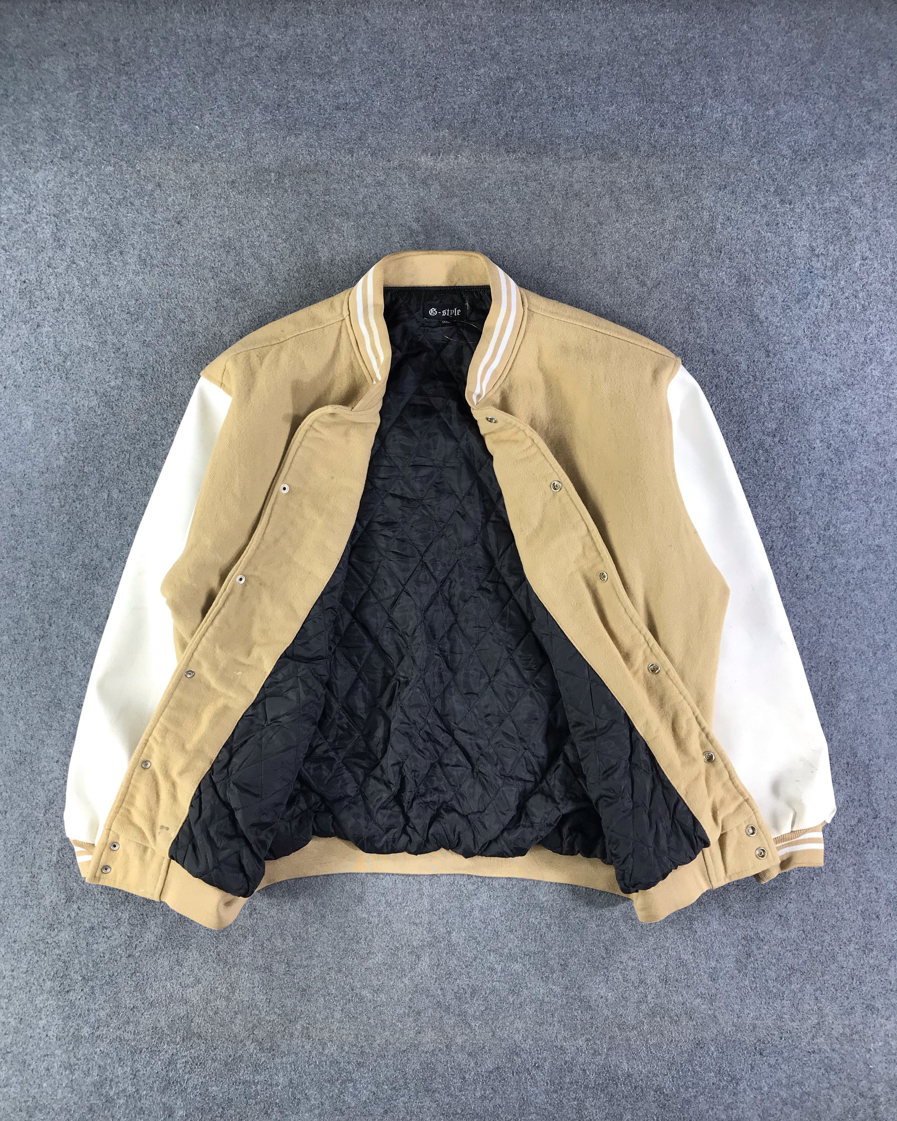 Japanese Brand Vintage Japanese Brand Varsity Baseball Jacket -JC184 Size US XL / EU 56 / 4 - 2 Thumbnail