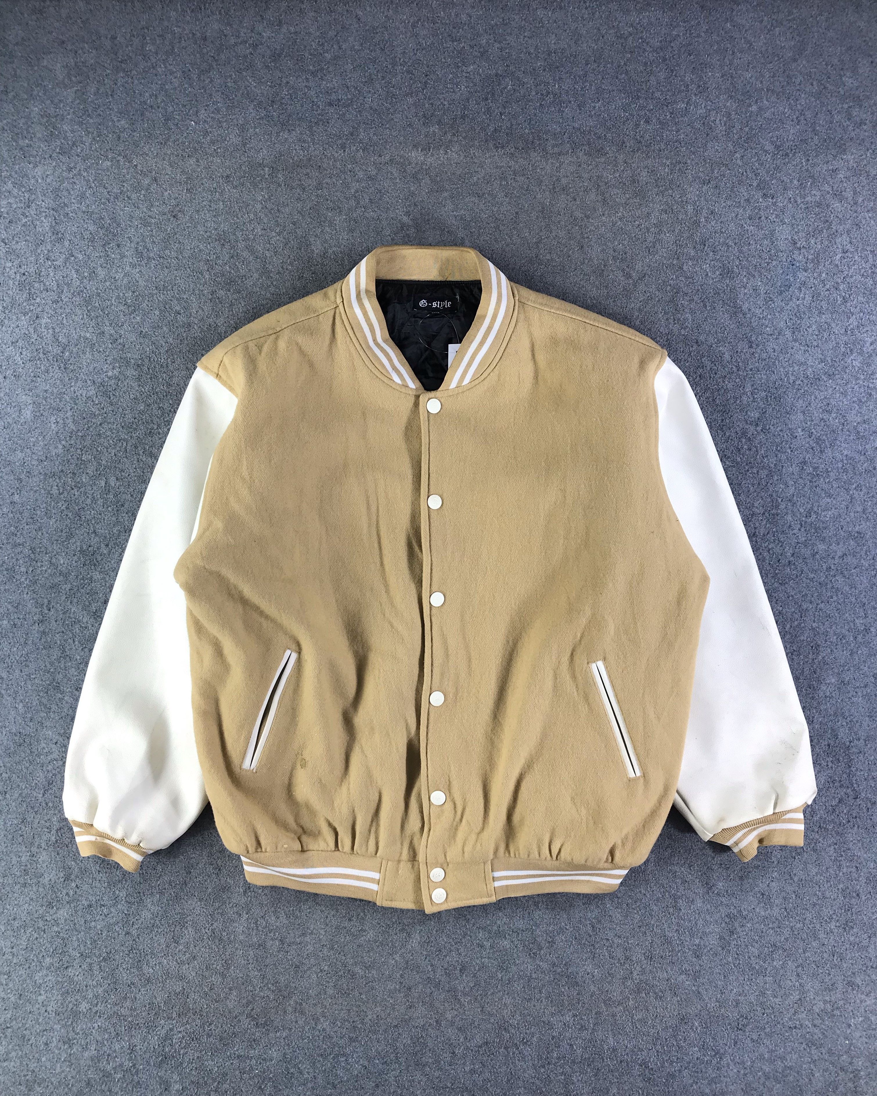 Japanese Brand Vintage Japanese Brand Varsity Baseball Jacket -JC184 Size US XL / EU 56 / 4 - 1 Thumbnail