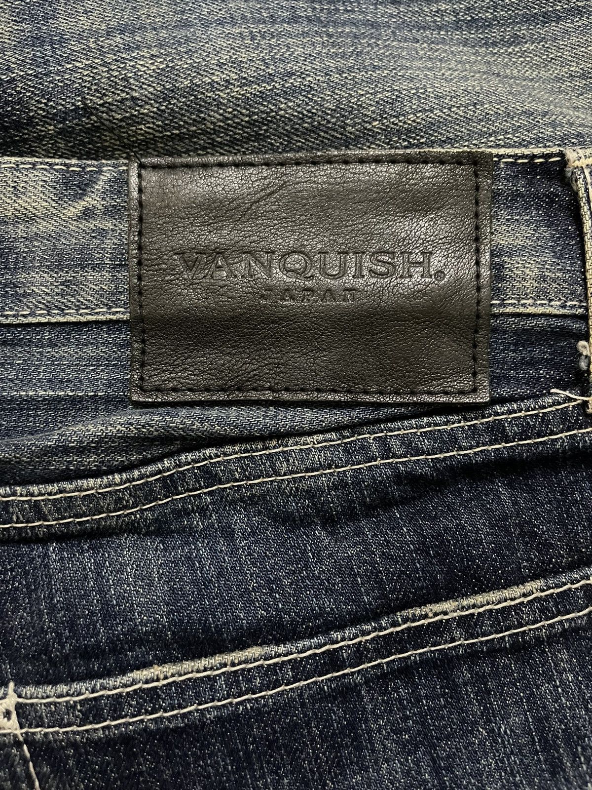 Japanese Brand × Vanquish Vanquish Tokyo Japan Distressed Denim Pants Size US 33 - 3 Thumbnail