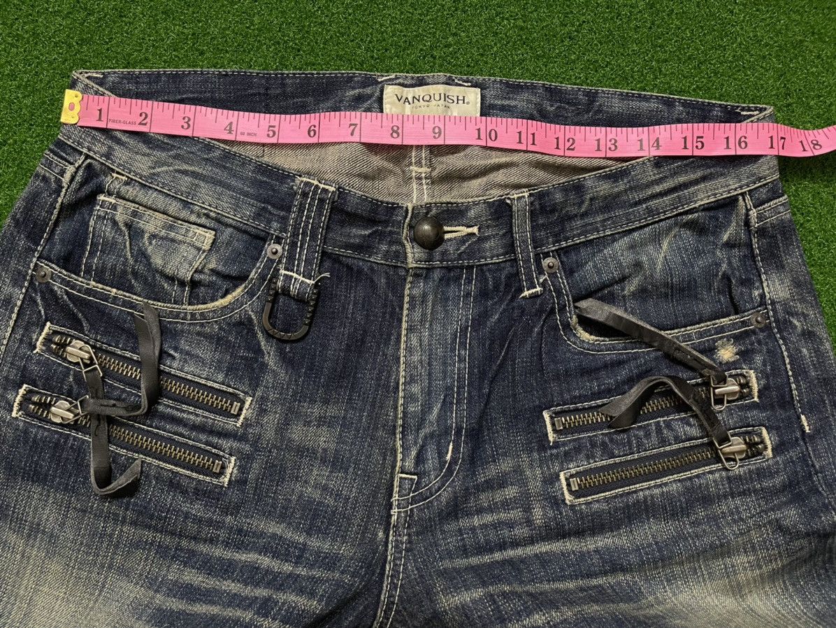 Japanese Brand × Vanquish Vanquish Tokyo Japan Distressed Denim Pants Size US 33 - 9 Thumbnail