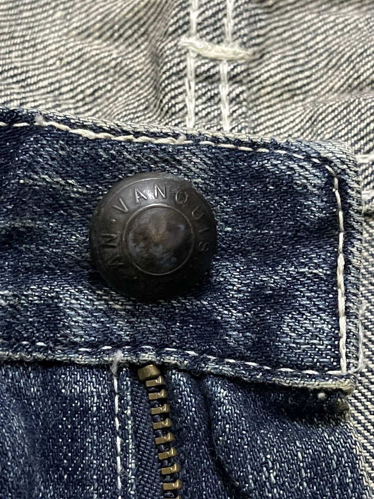 Japanese Brand × Vanquish Vanquish Tokyo Japan Distressed Denim Pants Size US 33 - 5 Thumbnail