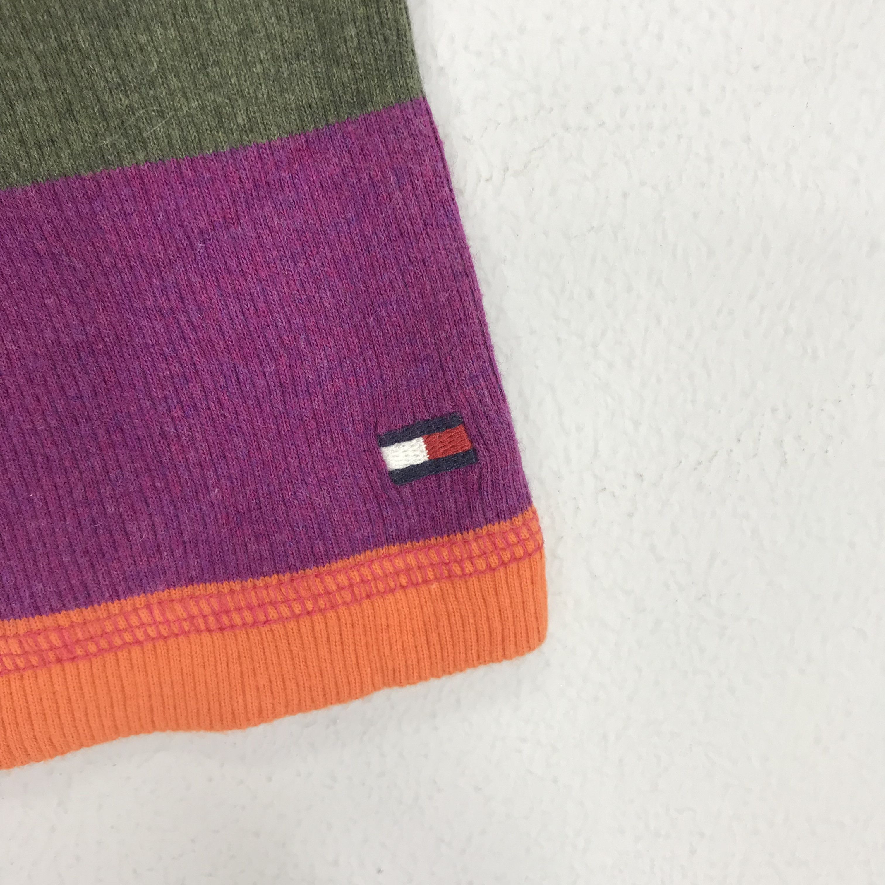 Tommy Hilfiger Vintage Tommy Hilfiger Colourful Stripes Hippies Shirt Size US XXL / EU 58 / 5 - 4 Thumbnail