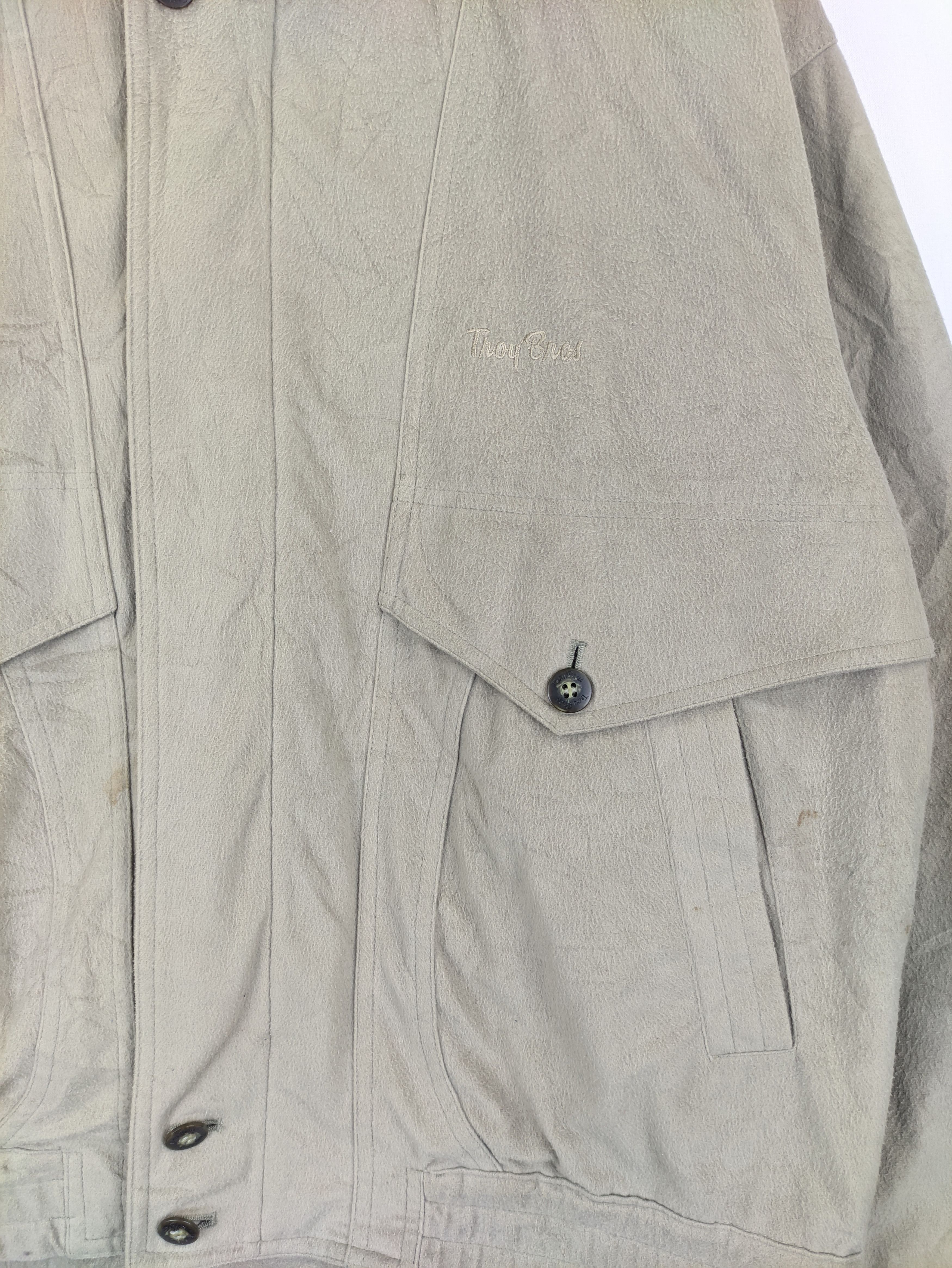 Japanese Brand Steals🔥Vintage 90's Jacket by Troy Bros Size US L / EU 52-54 / 3 - 6 Thumbnail