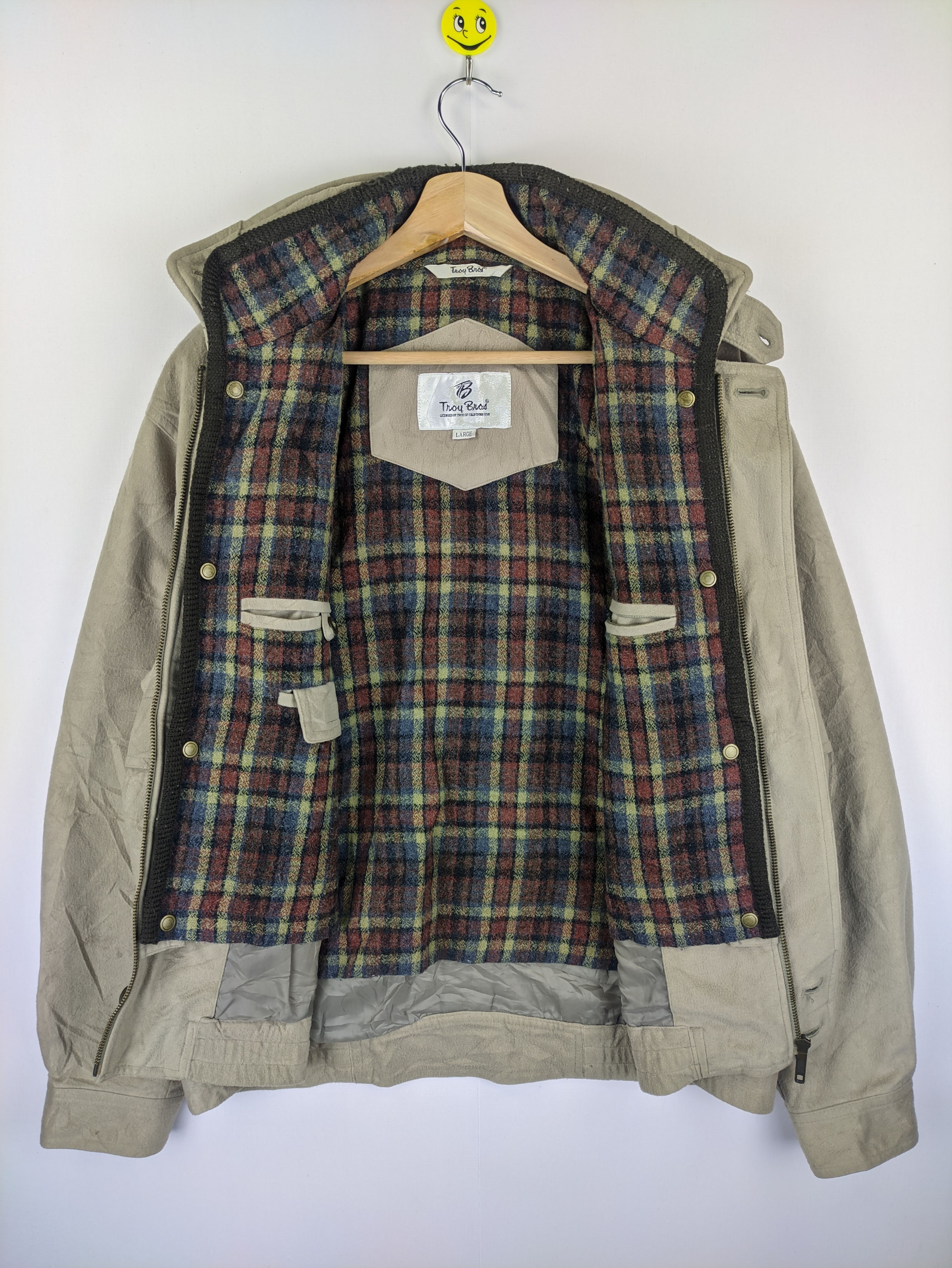 Japanese Brand Steals🔥Vintage 90's Jacket by Troy Bros Size US L / EU 52-54 / 3 - 5 Thumbnail