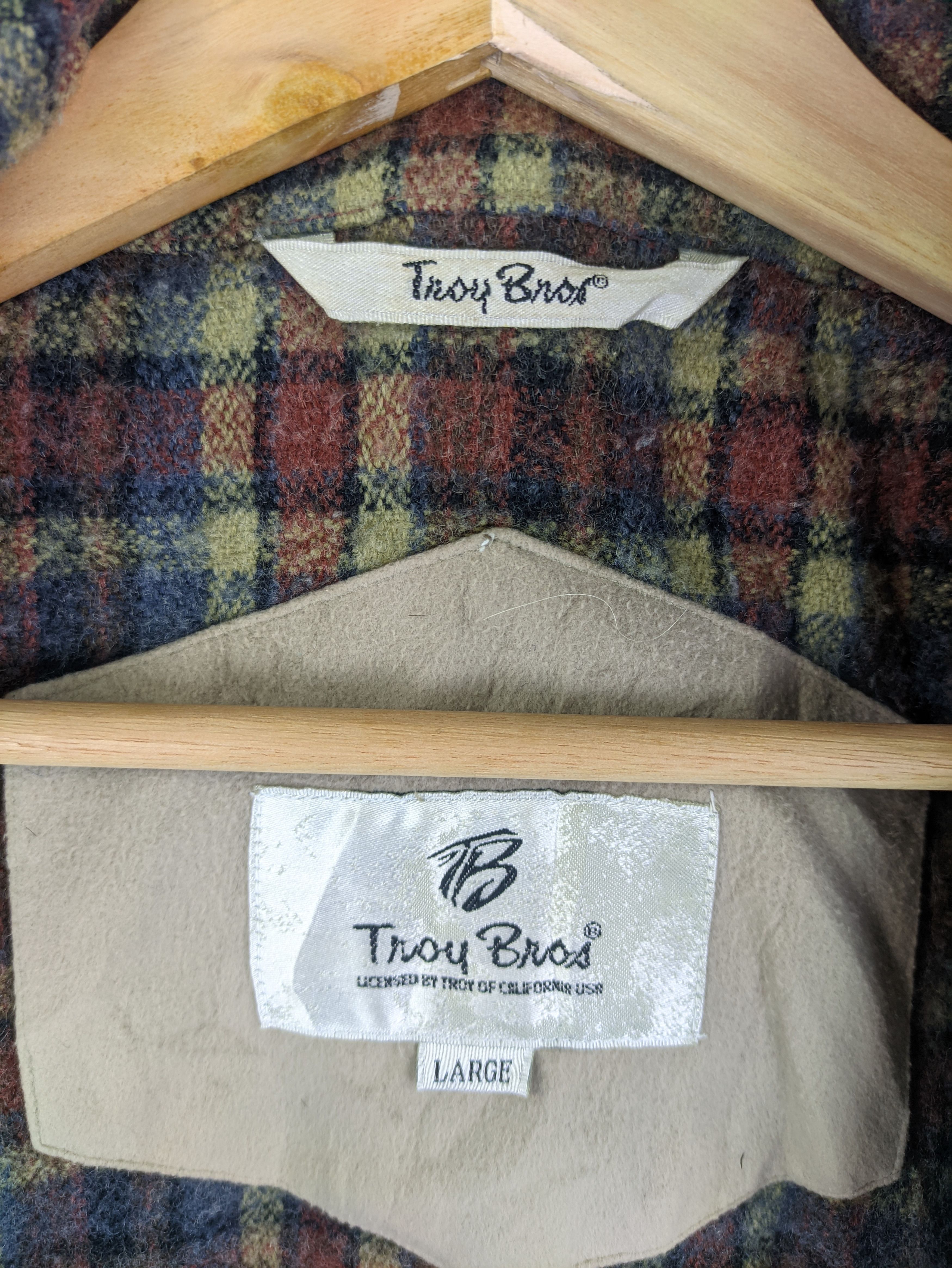 Japanese Brand Steals🔥Vintage 90's Jacket by Troy Bros Size US L / EU 52-54 / 3 - 3 Thumbnail