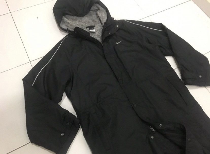 Nike VTG Nike Swoosh Long Jacket Size US M / EU 48-50 / 2 - 6 Thumbnail