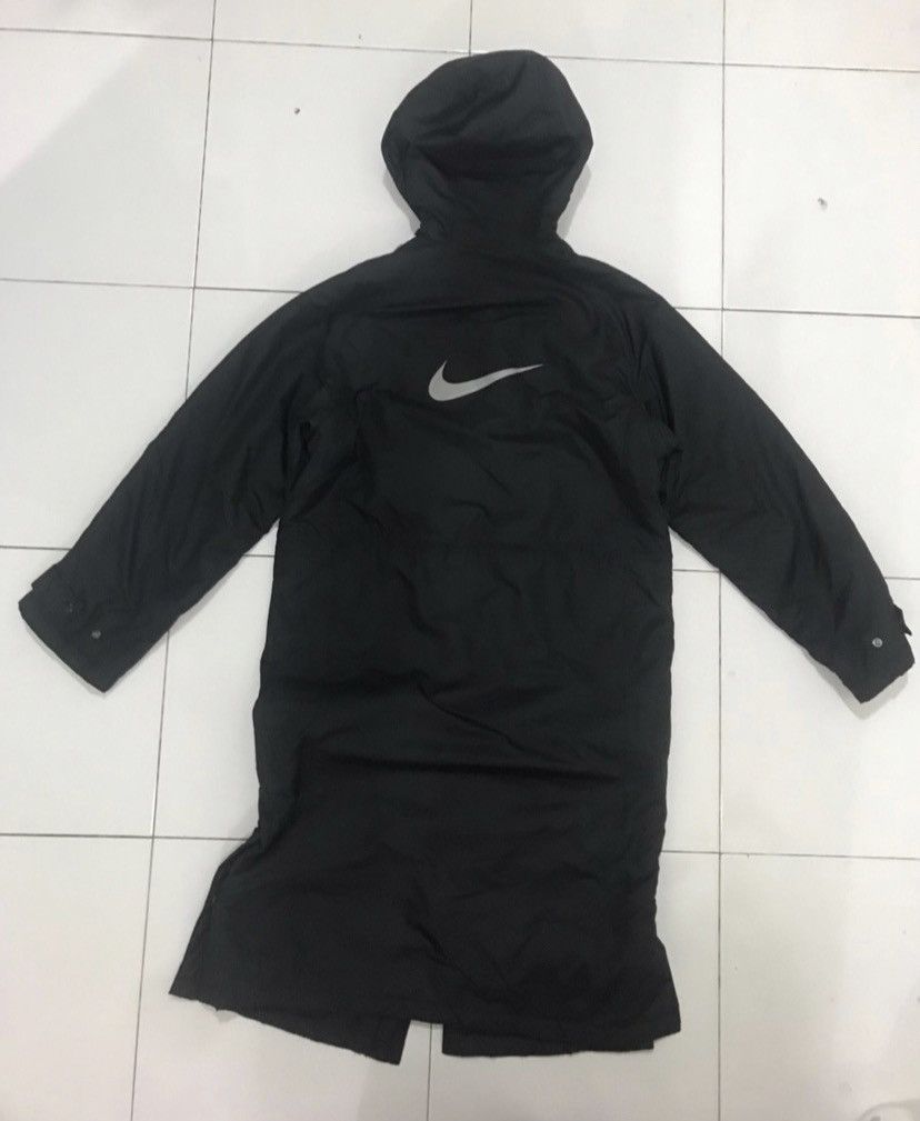 Nike VTG Nike Swoosh Long Jacket Size US M / EU 48-50 / 2 - 2 Thumbnail