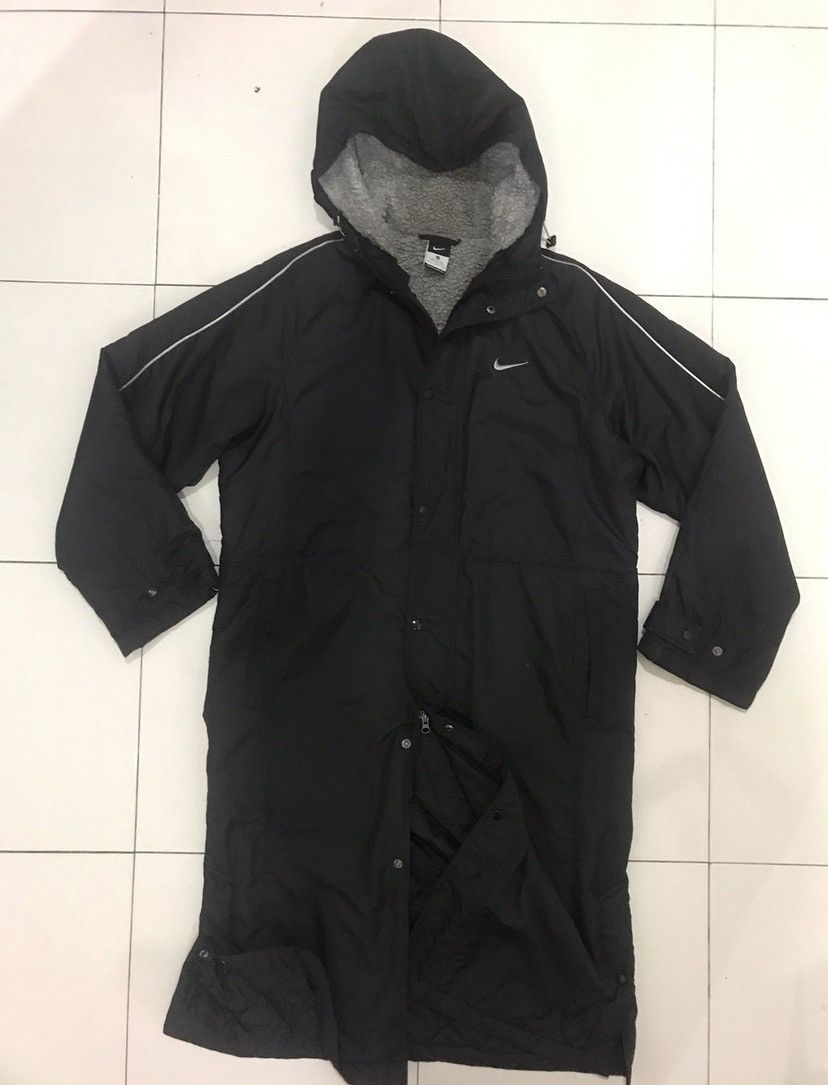 Nike VTG Nike Swoosh Long Jacket Size US M / EU 48-50 / 2 - 4 Thumbnail