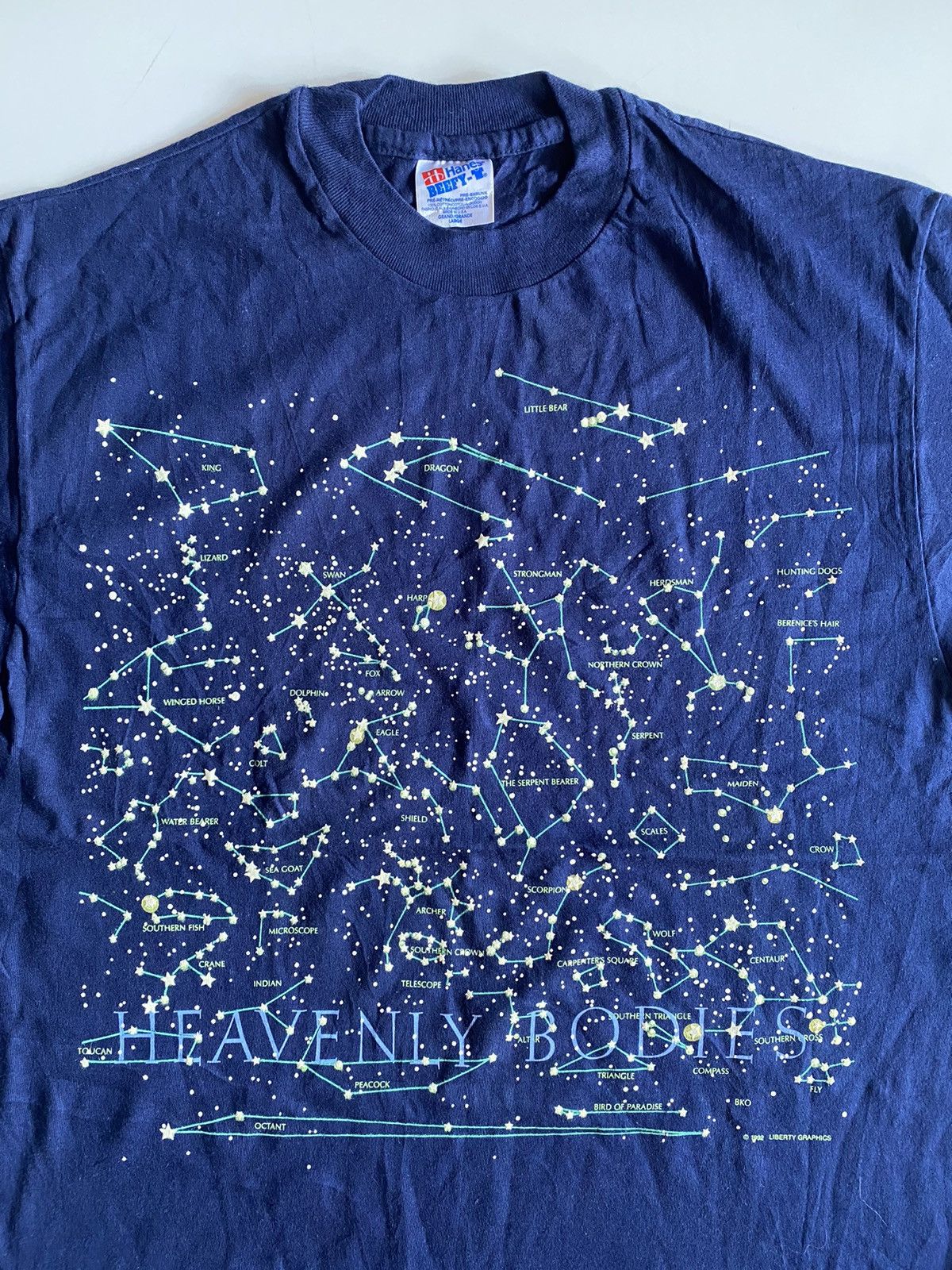 Vintage Vintage T-shirt LIBERTY GRAPHICS 1992 Size US L / EU 52-54 / 3 - 2 Thumbnail
