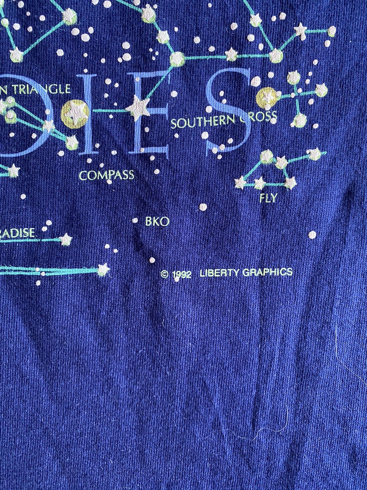 Vintage Vintage T-shirt LIBERTY GRAPHICS 1992 Size US L / EU 52-54 / 3 - 3 Thumbnail