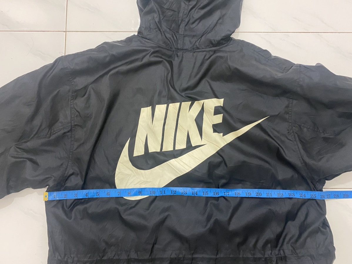 80’s Nike Big Logo Sherpa Nylon Jacket