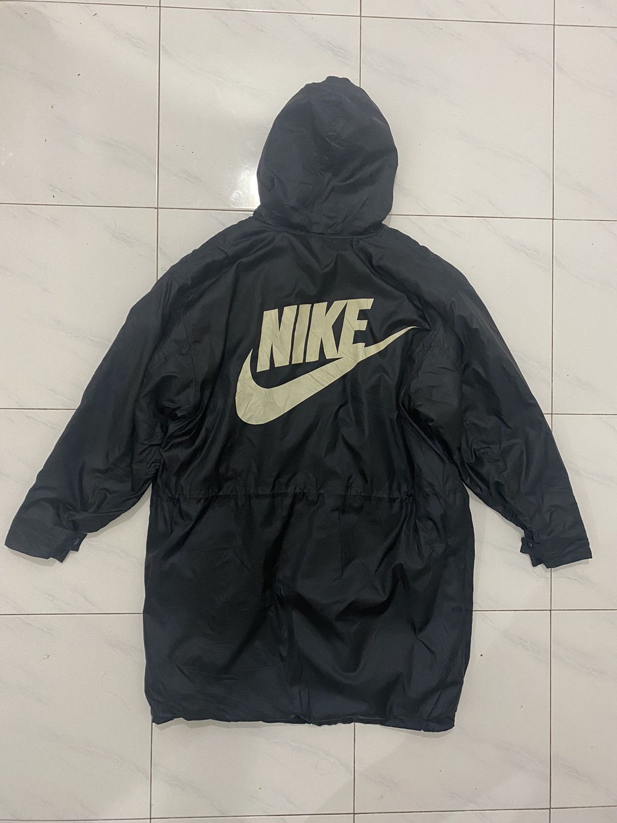 80’s Nike Big Logo Sherpa Nylon Jacket