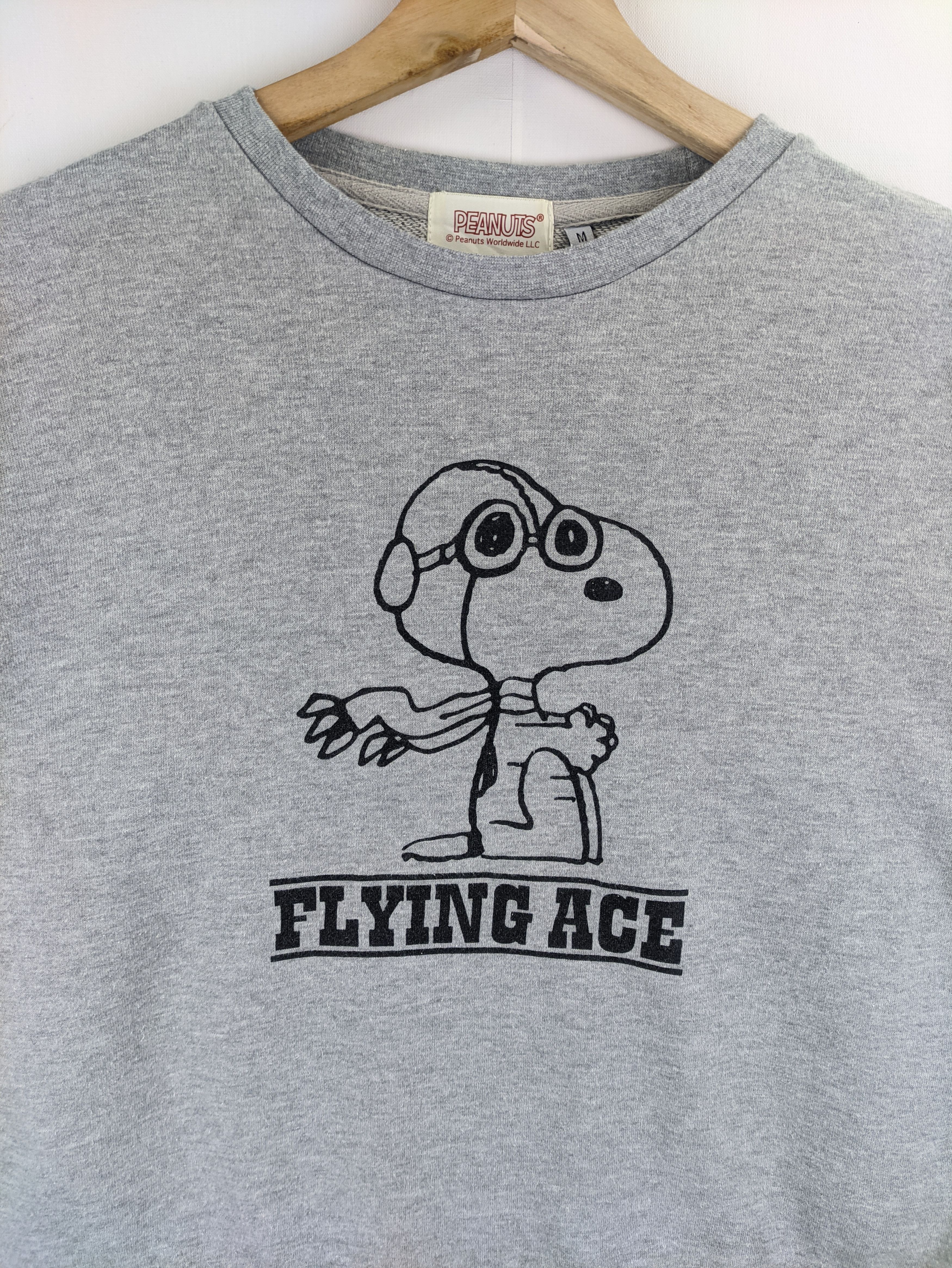 Peanuts Steals🔥Cropped Sweatshirt Peanuts Flying Ace Size M / US 6-8 / IT 42-44 - 6 Thumbnail