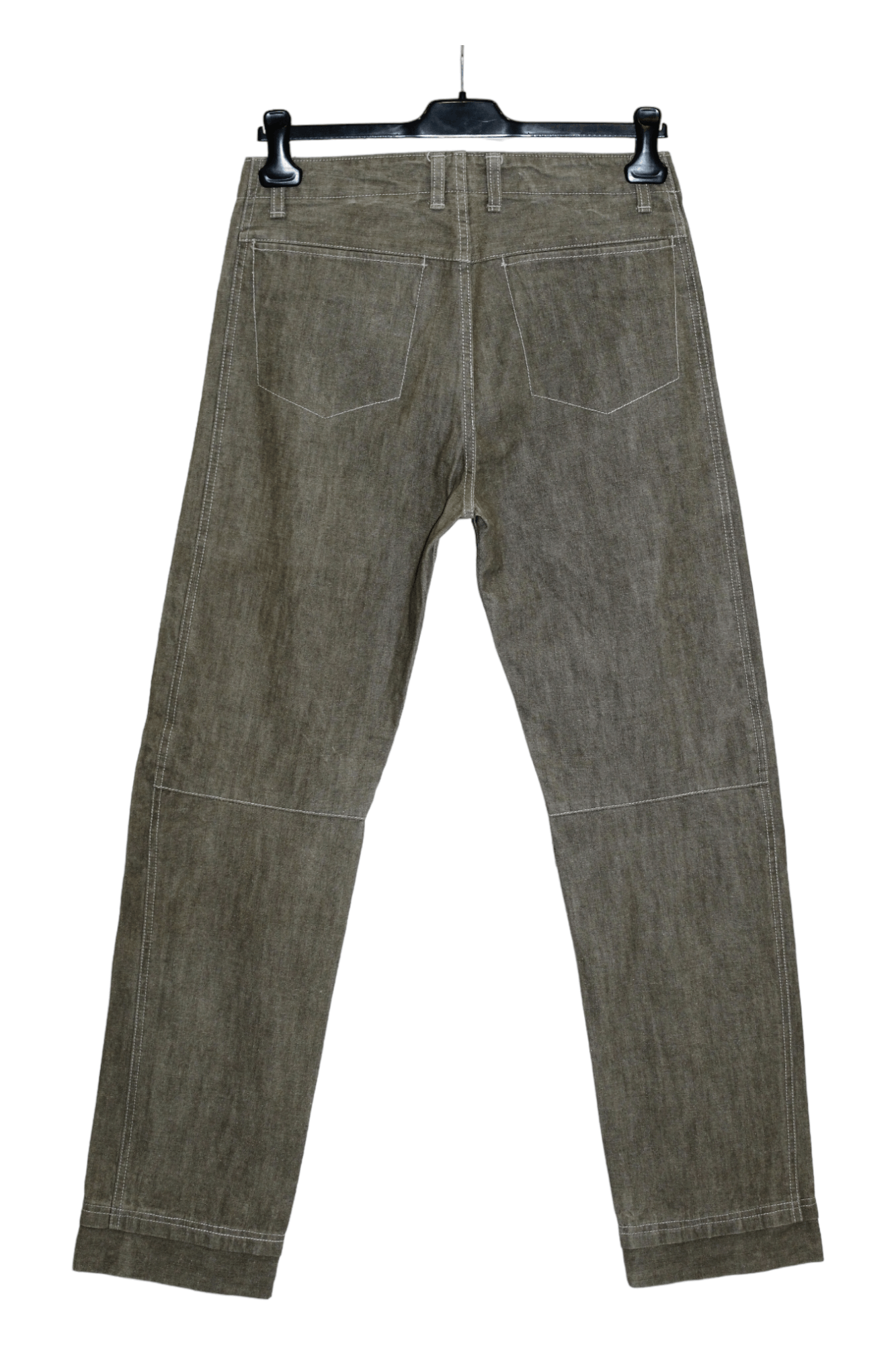 If Six Was Nine 💥If Six Was Nine Maniac Works Double Knee Raw Denim pants Size US 32 / EU 48 - 5 Thumbnail