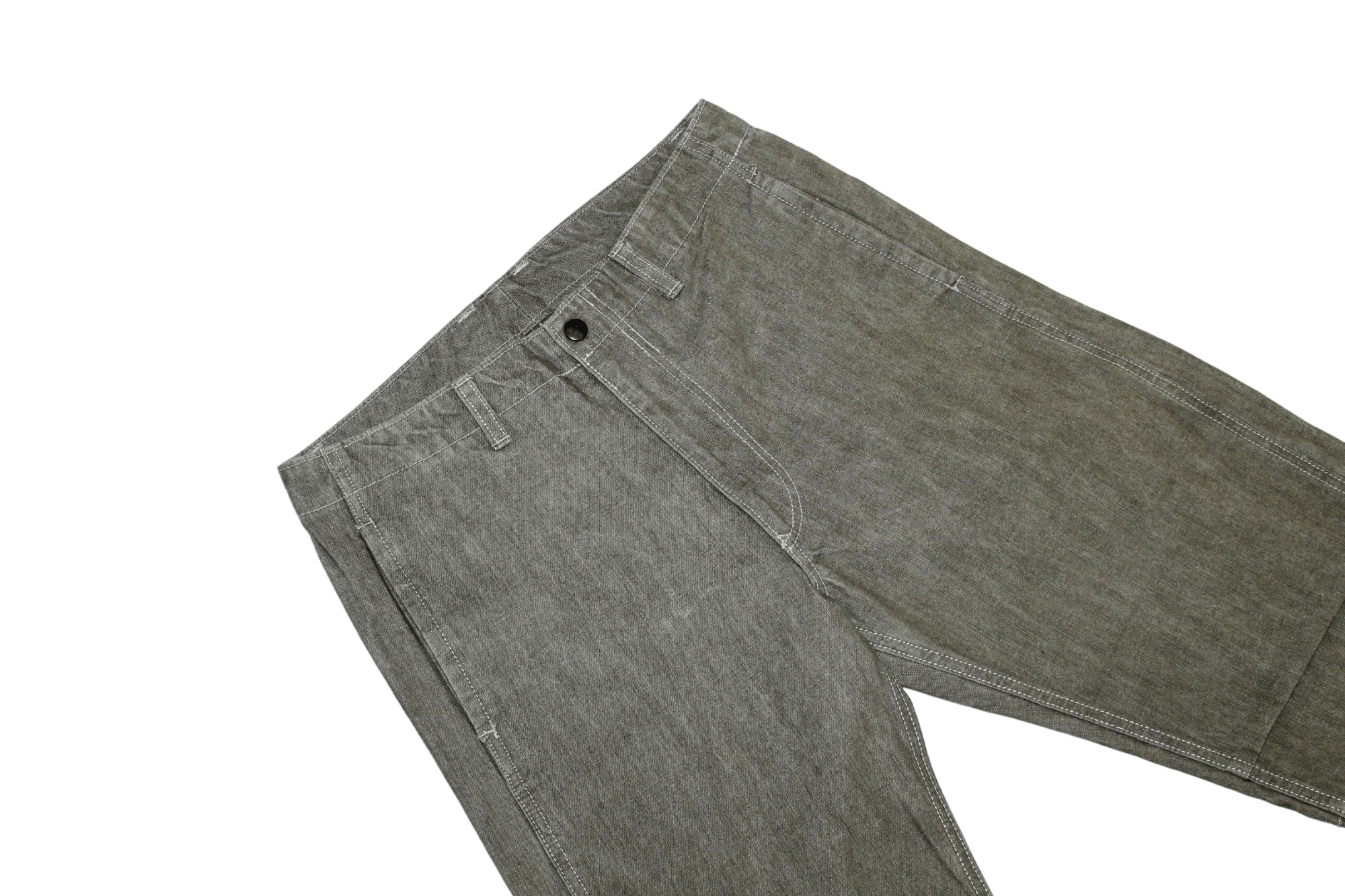 If Six Was Nine 💥If Six Was Nine Maniac Works Double Knee Raw Denim pants Size US 32 / EU 48 - 7 Thumbnail