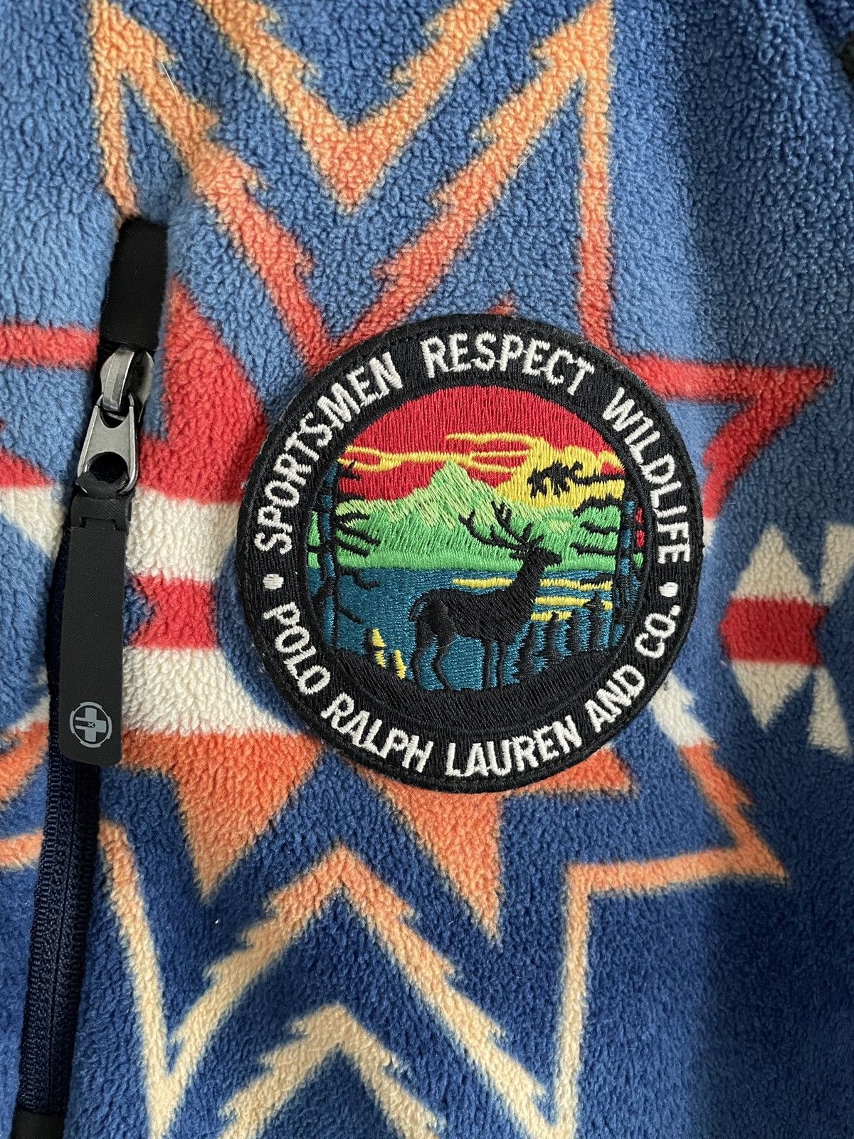 Polo Ralph Lauren Polo Ralph Lauren 'Sportsmen Respect Wildlife' Fleece Size US L / EU 52-54 / 3 - 2 Thumbnail