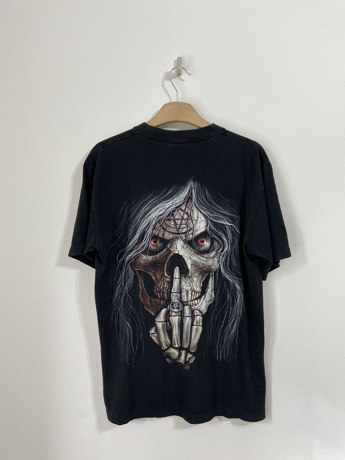 Vintage Rock Eagle Shirt Vintage Skuuls Overprint Size US L / EU 52-54 / 3 - 10 Thumbnail