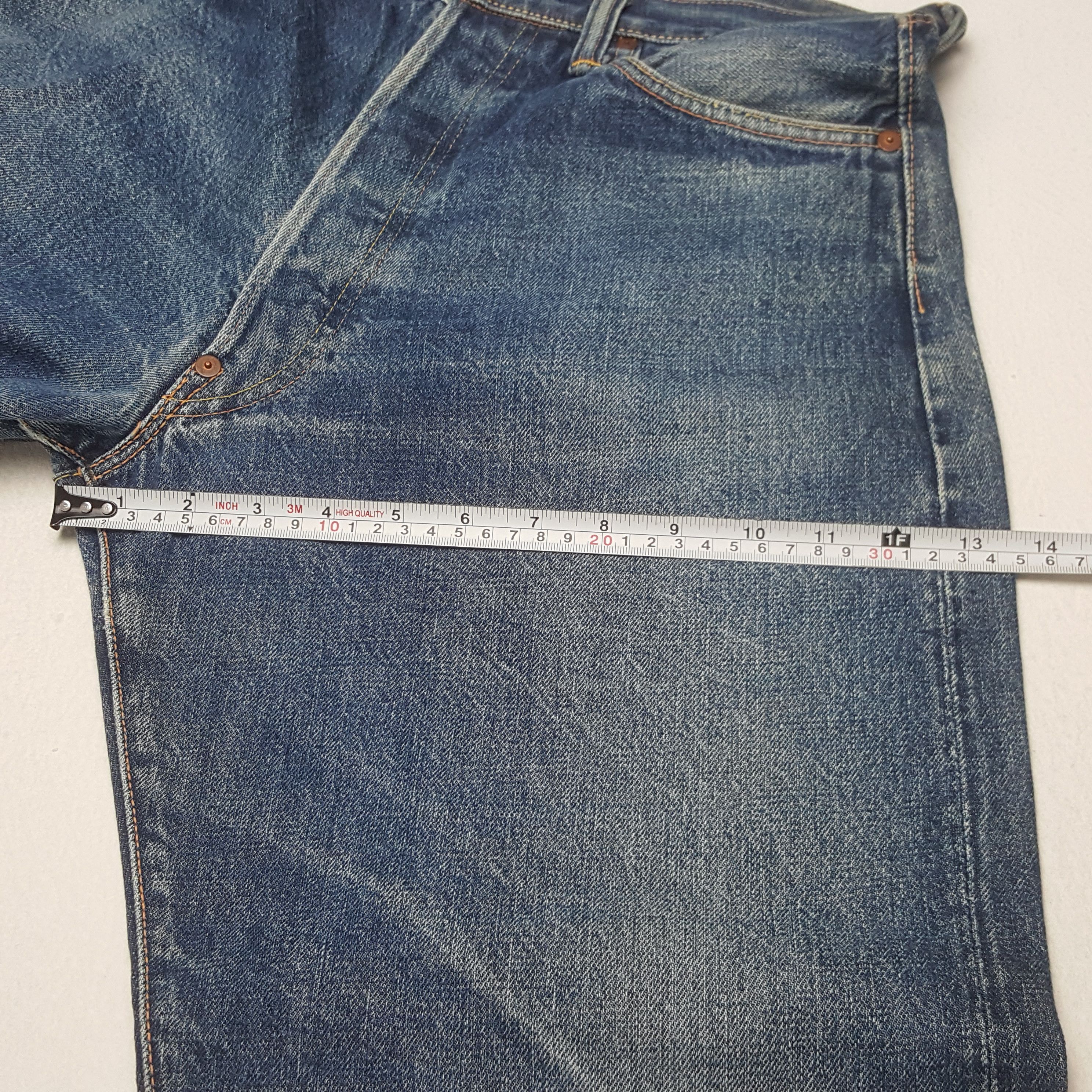 Evisu Vintage Evisu Japanese Brand Daicock Style Denim Jeans Size US 31 - 9 Thumbnail