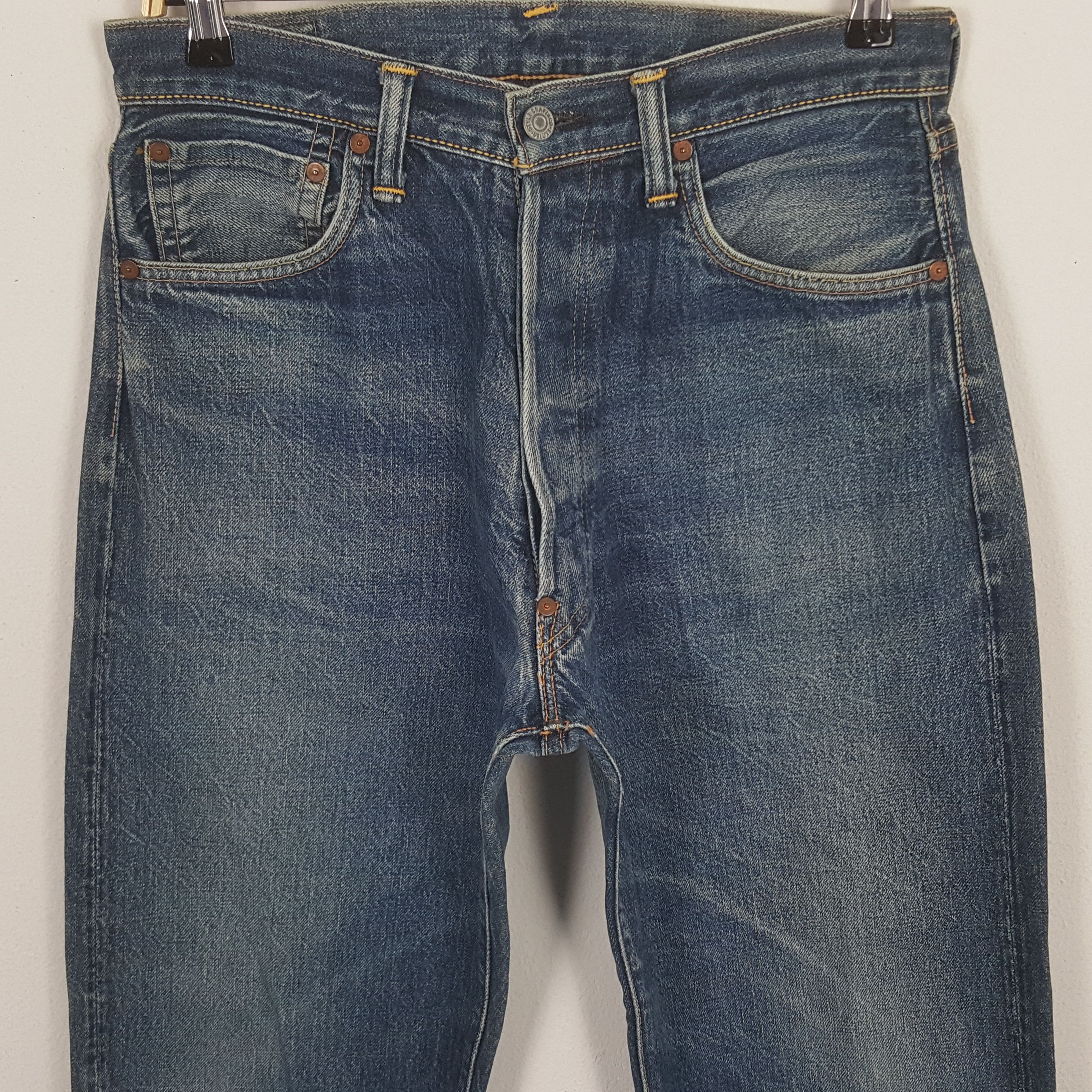 Evisu Vintage Evisu Japanese Brand Daicock Style Denim Jeans Size US 31 - 5 Thumbnail