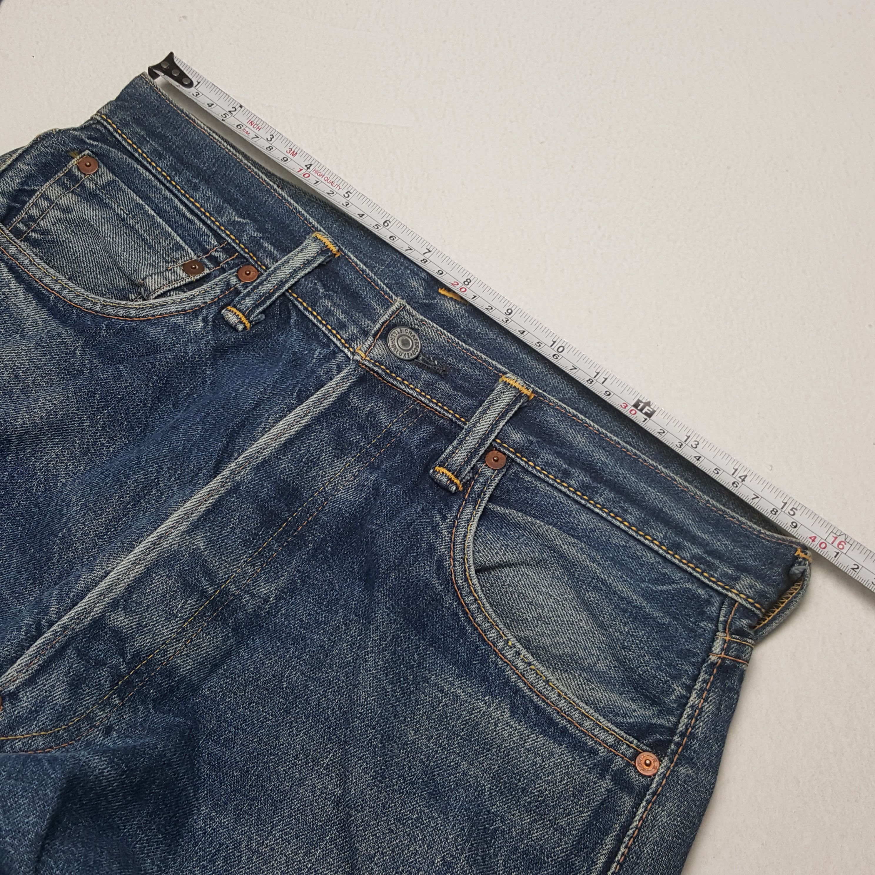 Evisu Vintage Evisu Japanese Brand Daicock Style Denim Jeans Size US 31 - 7 Thumbnail