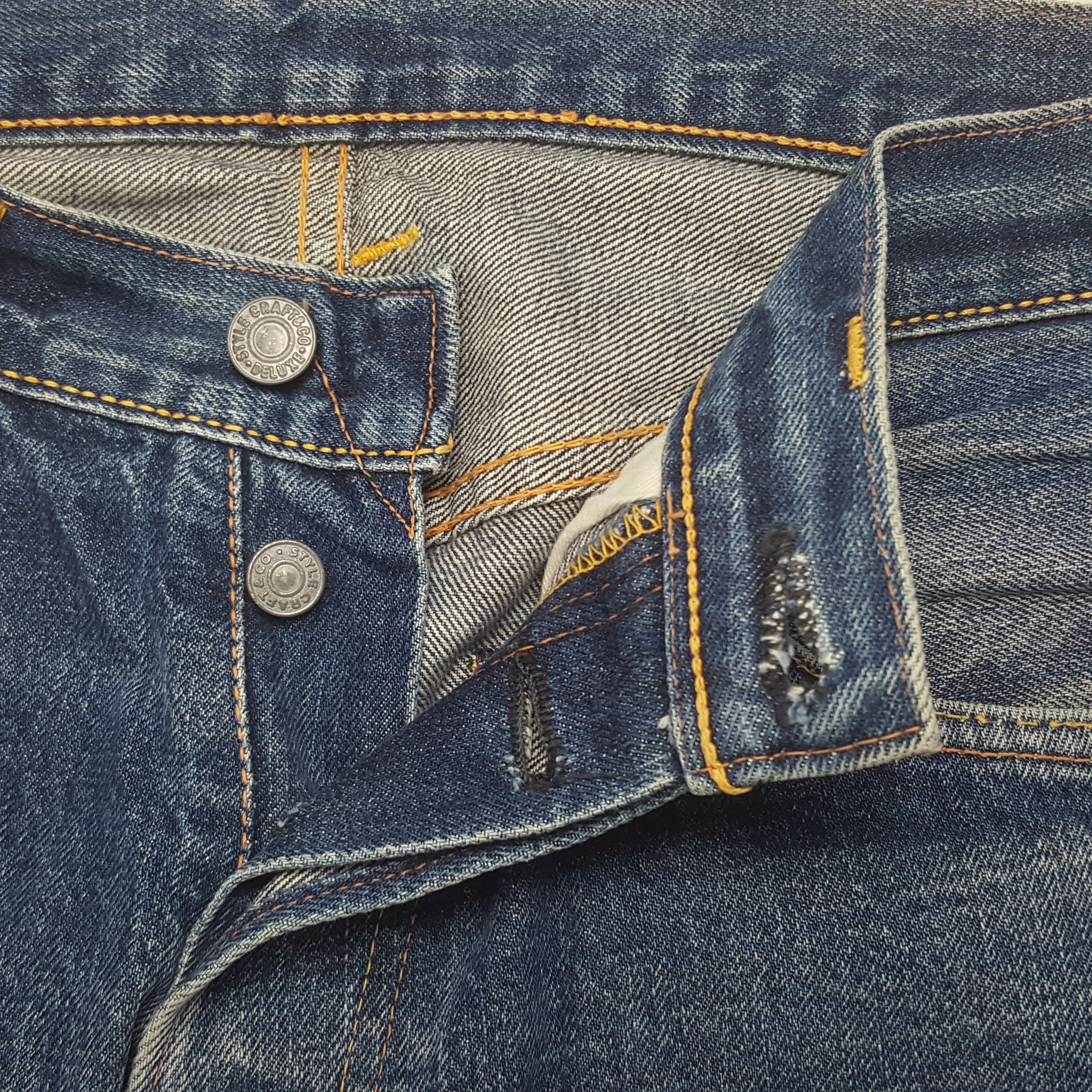 Evisu Vintage Evisu Japanese Brand Daicock Style Denim Jeans Size US 31 - 13 Thumbnail