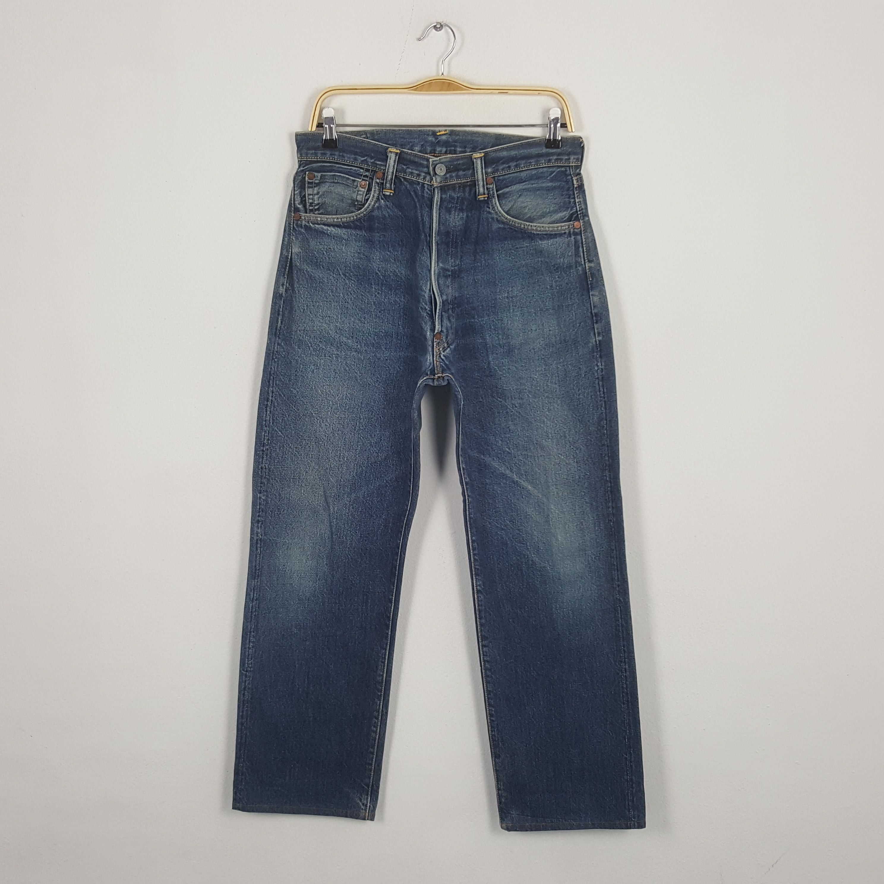 Evisu Vintage Evisu Japanese Brand Daicock Style Denim Jeans Size US 31 - 4 Thumbnail