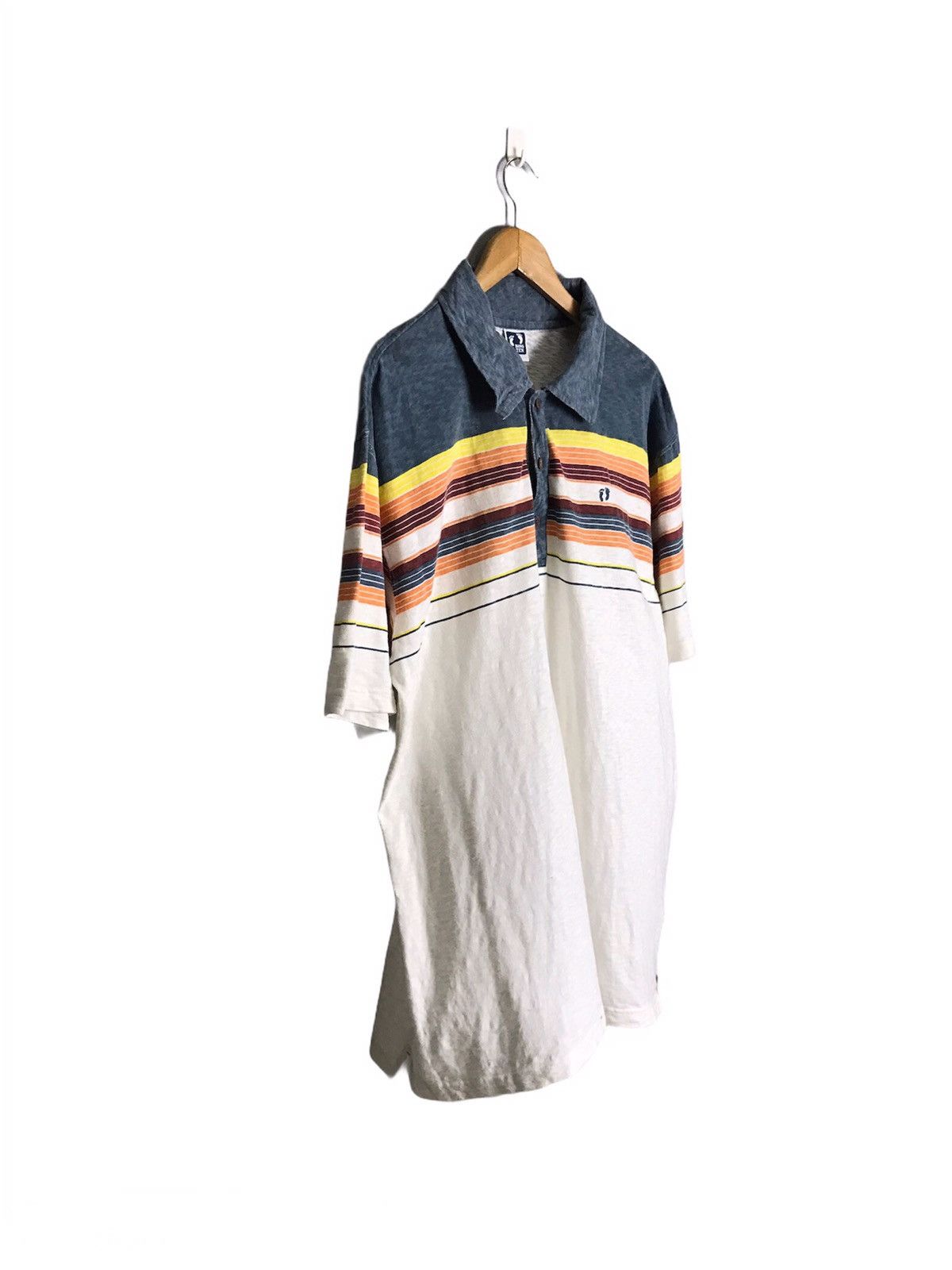 Hang Ten × Vintage Vintage Hang Ten polo shirt Size US XL / EU 56 / 4 - 3 Thumbnail