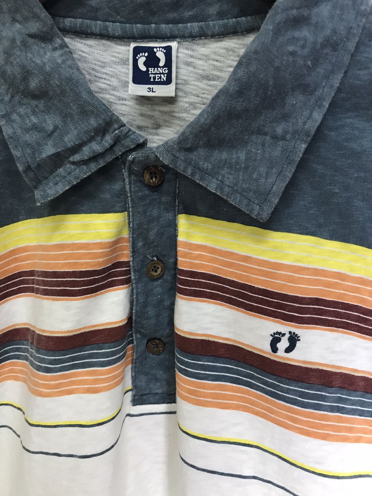 Hang Ten × Vintage Vintage Hang Ten polo shirt Size US XL / EU 56 / 4 - 7 Thumbnail