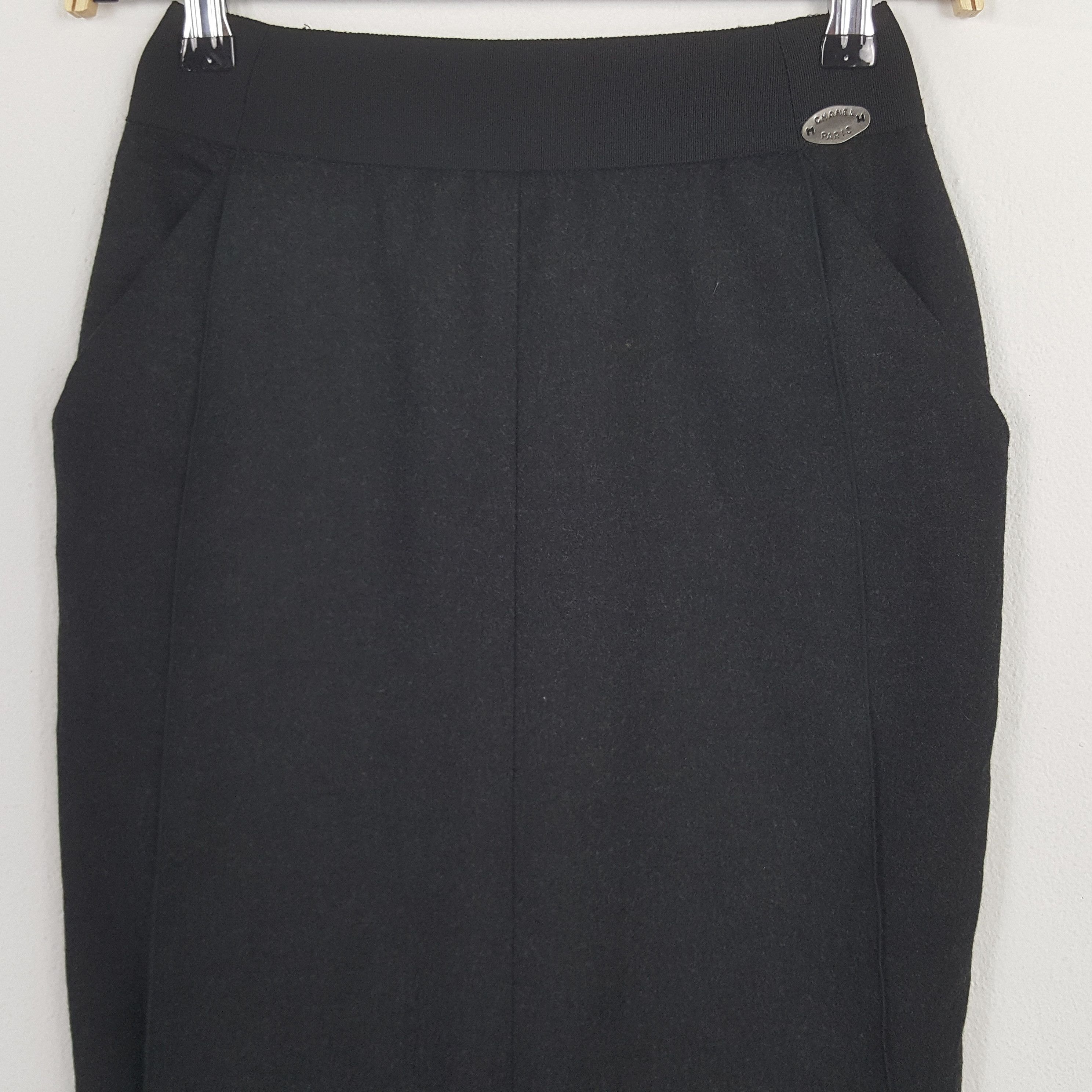 Chanel Vintage Chanel Paris Maxi Skirts Size 26" / US 2 / IT 38 - 2 Thumbnail