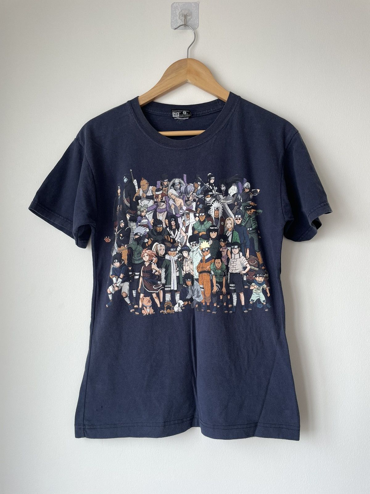 Anime × Cartoon Network × Vintage Vintage Naruto konoha ninja tee