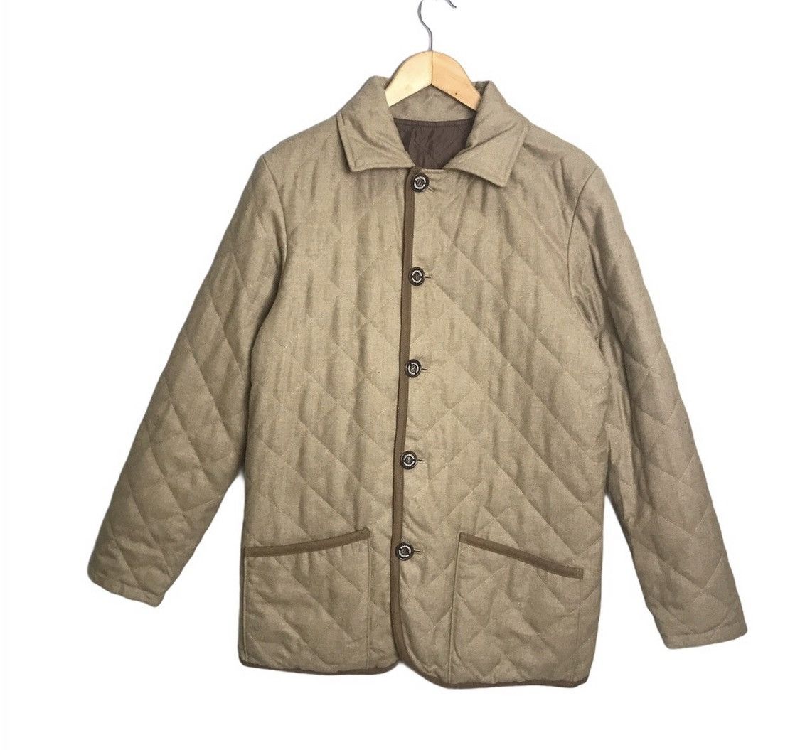 Mackintosh X thermore riversible button jacket