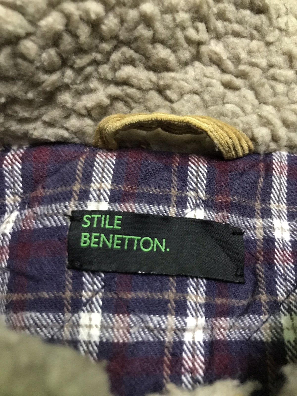 Vintage Benetton velvet cudroy jacket Size US S / EU 44-46 / 1 - 6 Thumbnail
