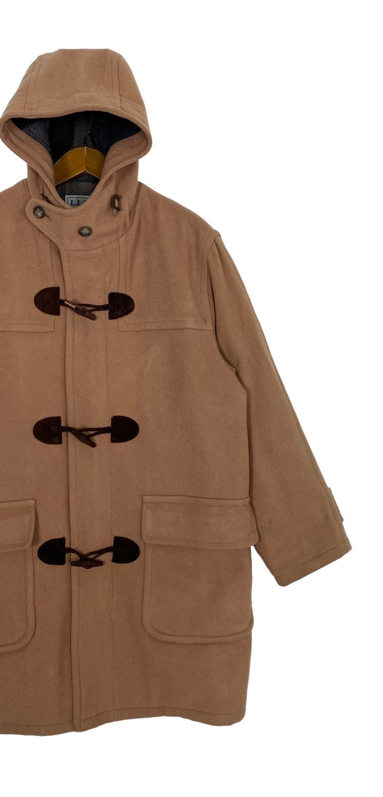 L.L. Bean Rare‼️ Vintage L.l. Bean Duffle Wool Coat Made in Usa Size US S / EU 44-46 / 1 - 4 Thumbnail