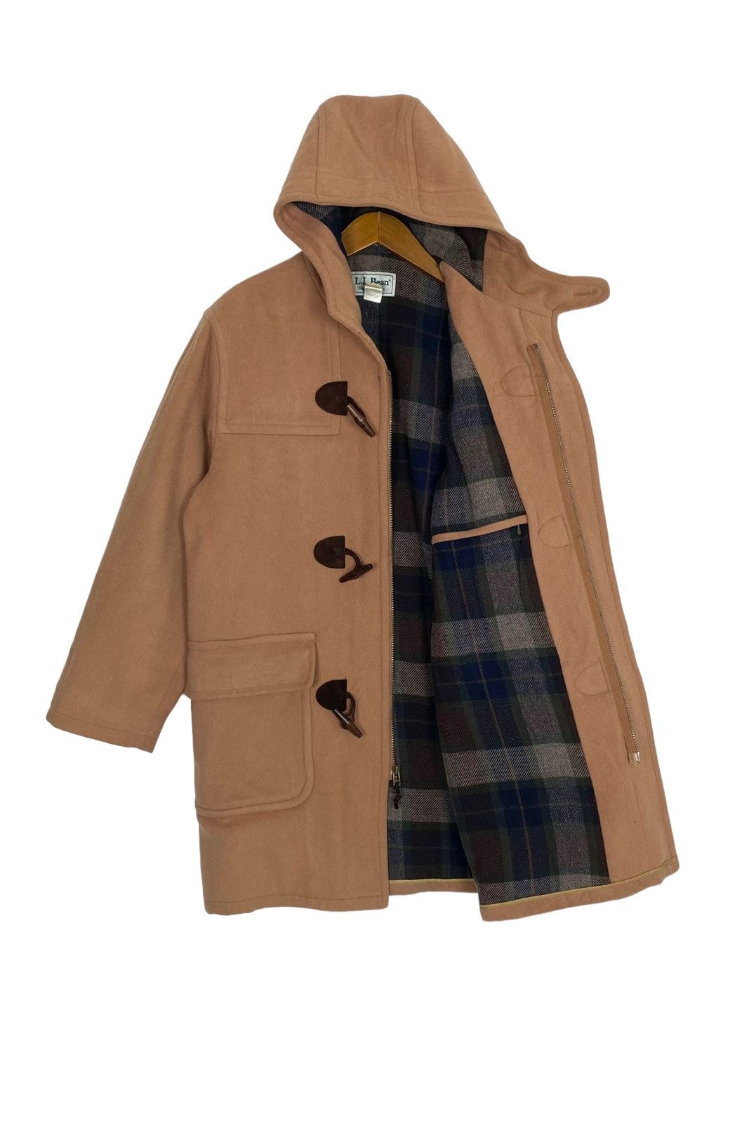 L.L. Bean Rare‼️ Vintage L.l. Bean Duffle Wool Coat Made in Usa Size US S / EU 44-46 / 1 - 1 Thumbnail