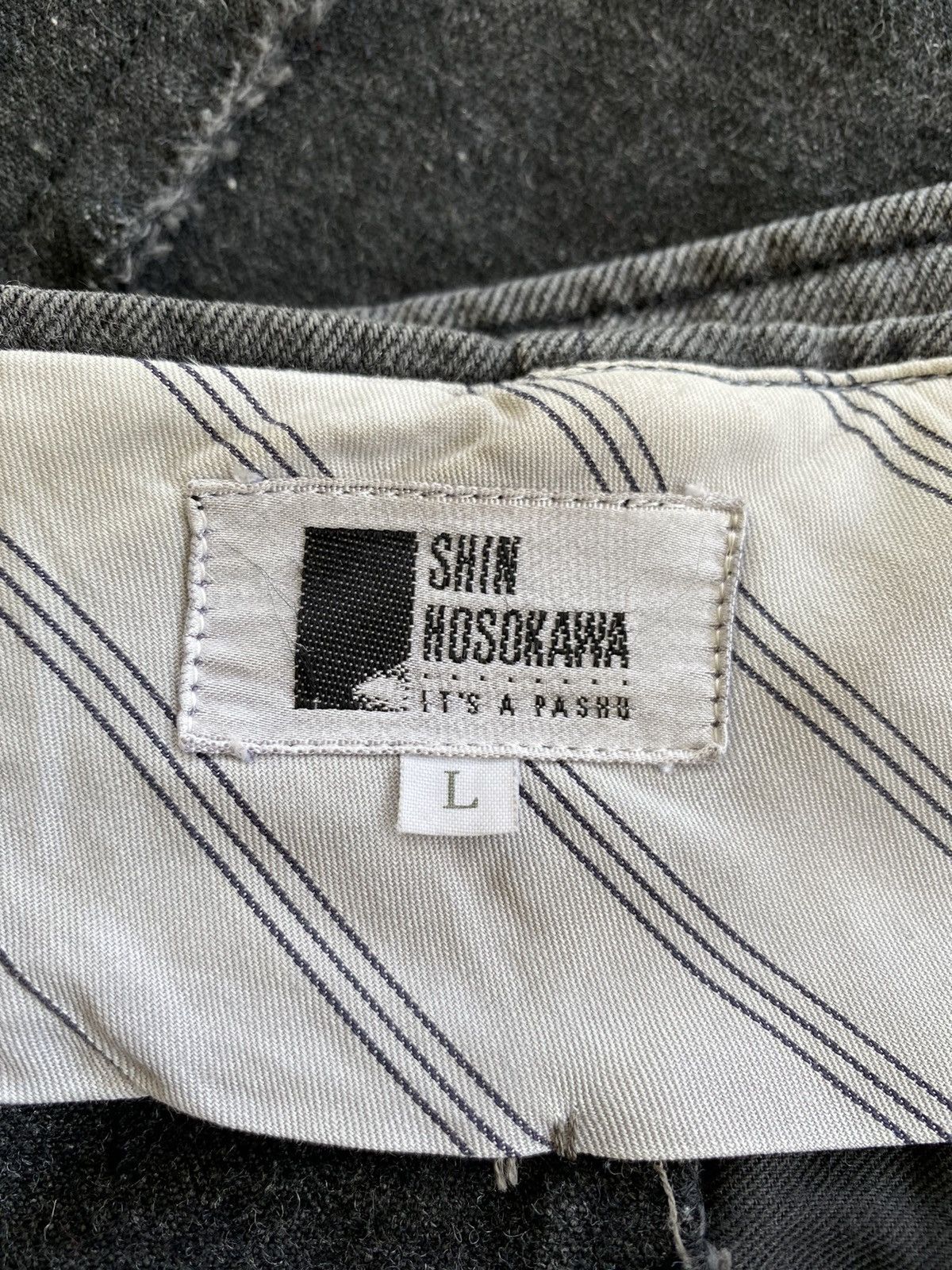 Japanese Brand Pashu by Shin Hosokawa Japanese Designer Rare Design Pants Size US 31 - 13 Thumbnail