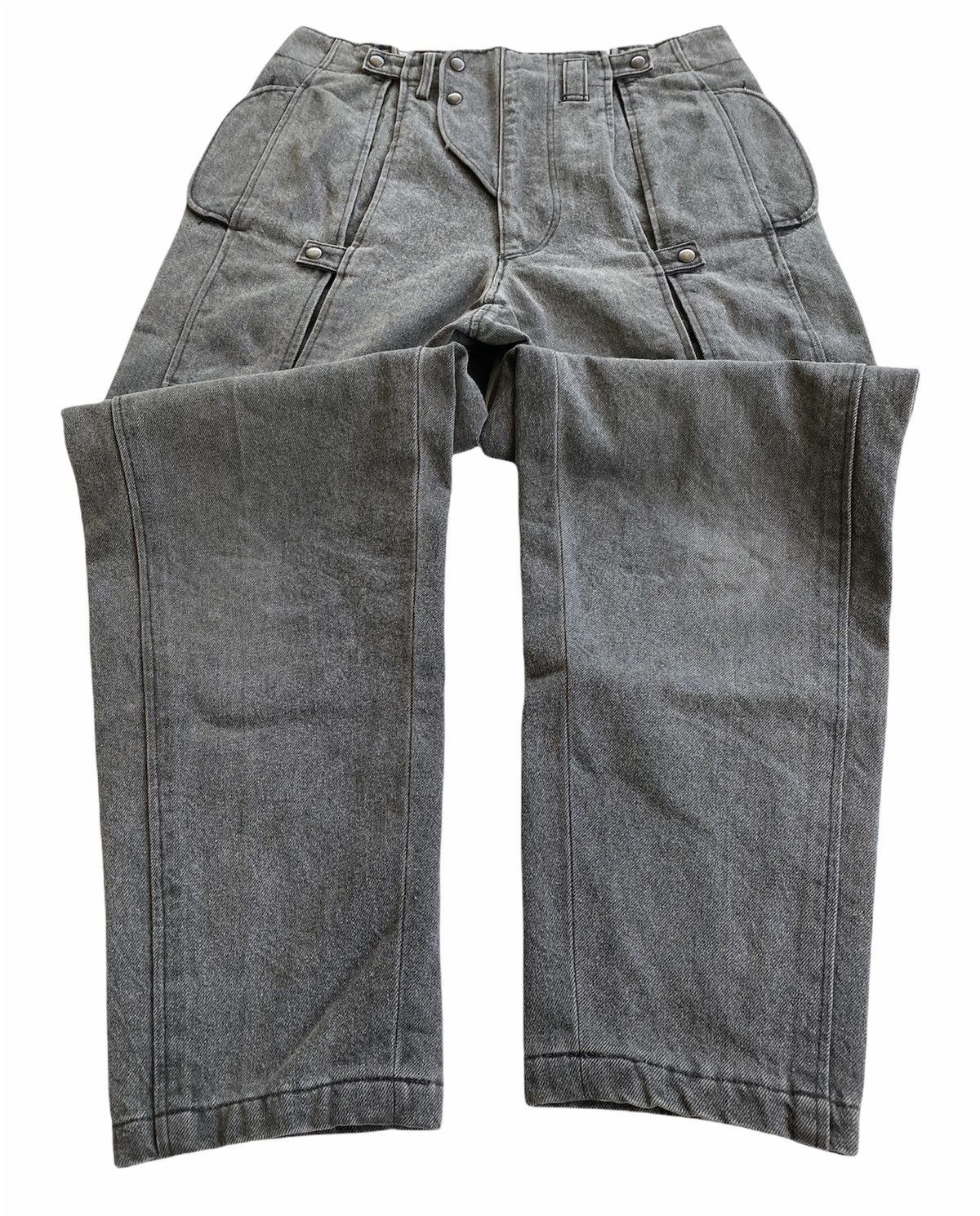 Japanese Brand Pashu by Shin Hosokawa Japanese Designer Rare Design Pants Size US 31 - 12 Thumbnail