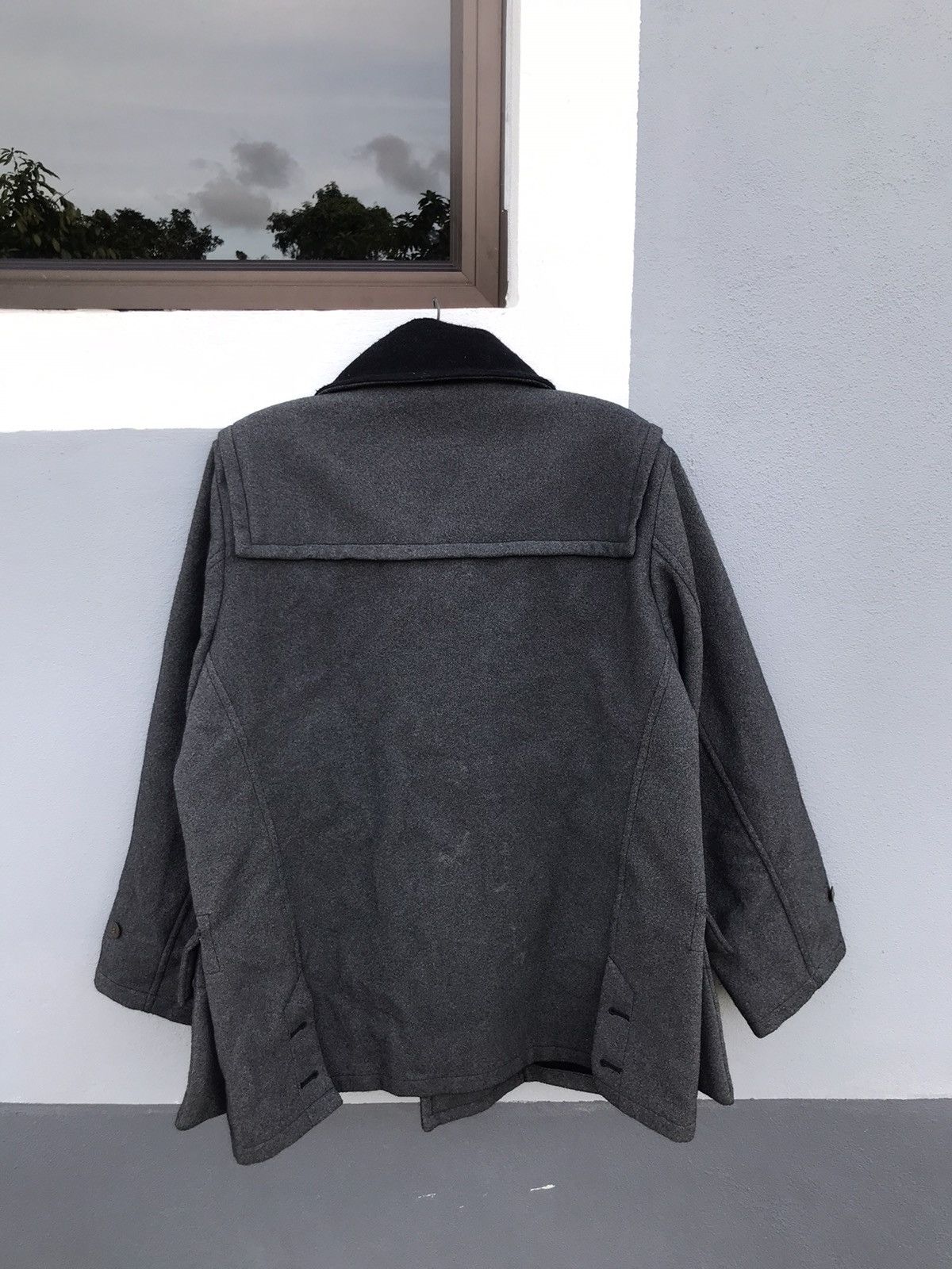 Japanese Brand × Vintage Bartack double breast coat Size US M / EU 48-50 / 2 - 3 Thumbnail