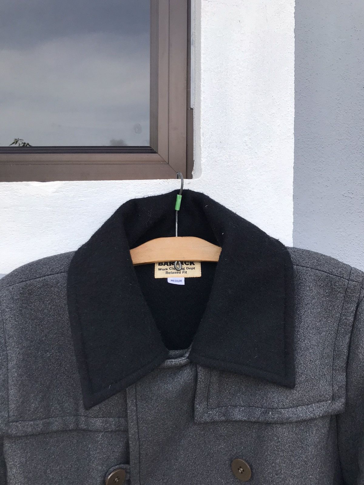 Japanese Brand × Vintage Bartack double breast coat Size US M / EU 48-50 / 2 - 2 Thumbnail