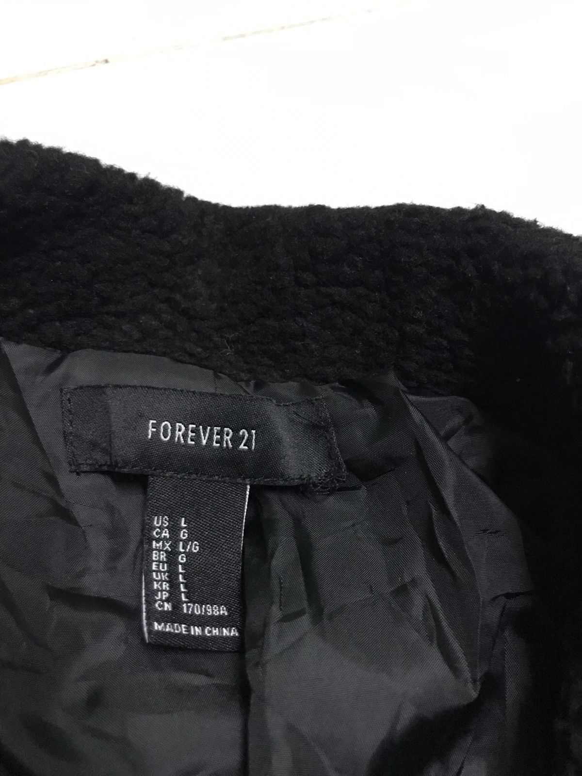 Japanese Brand Forever 21 double collar jacket Size US L / EU 52-54 / 3 - 6 Thumbnail