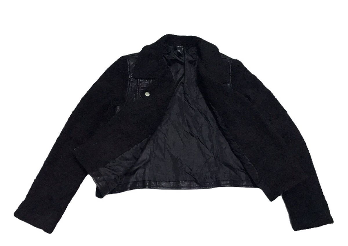 Japanese Brand Forever 21 double collar jacket Size US L / EU 52-54 / 3 - 3 Thumbnail
