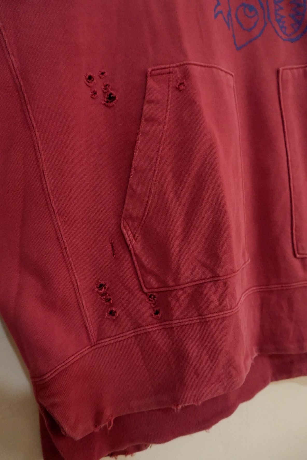Japanese Brand RNA INC Distressed Pullover Hoodie Size US L / EU 52-54 / 3 - 5 Thumbnail