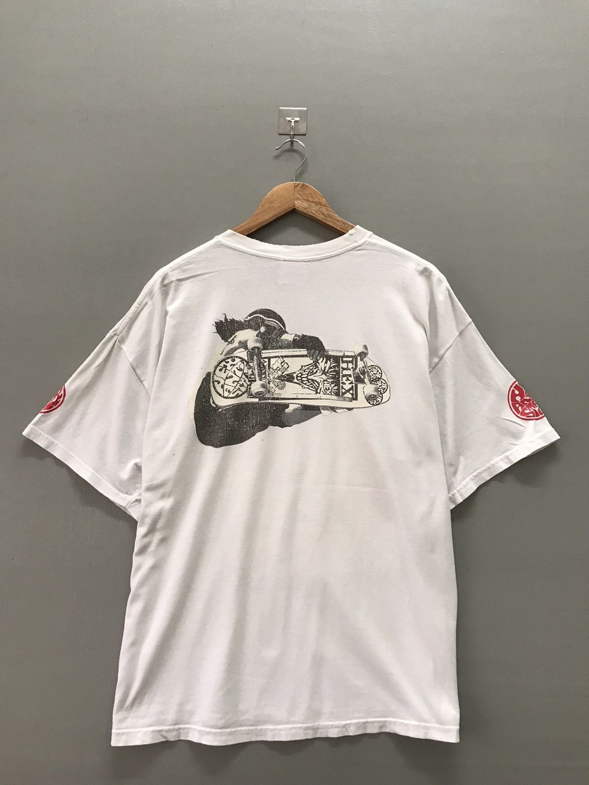 Vintage Vintage 90s skate Hex Antistyle Distressed Tee Size US XL / EU 56 / 4 - 9 Thumbnail