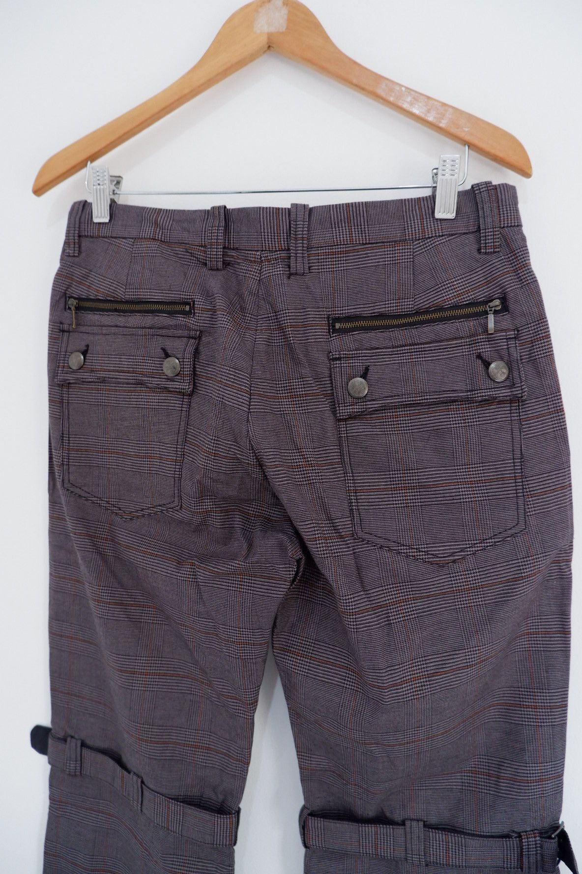20471120 Wild Khakis Tartan Bondage Pants Size US 32 / EU 48 - 5 Thumbnail