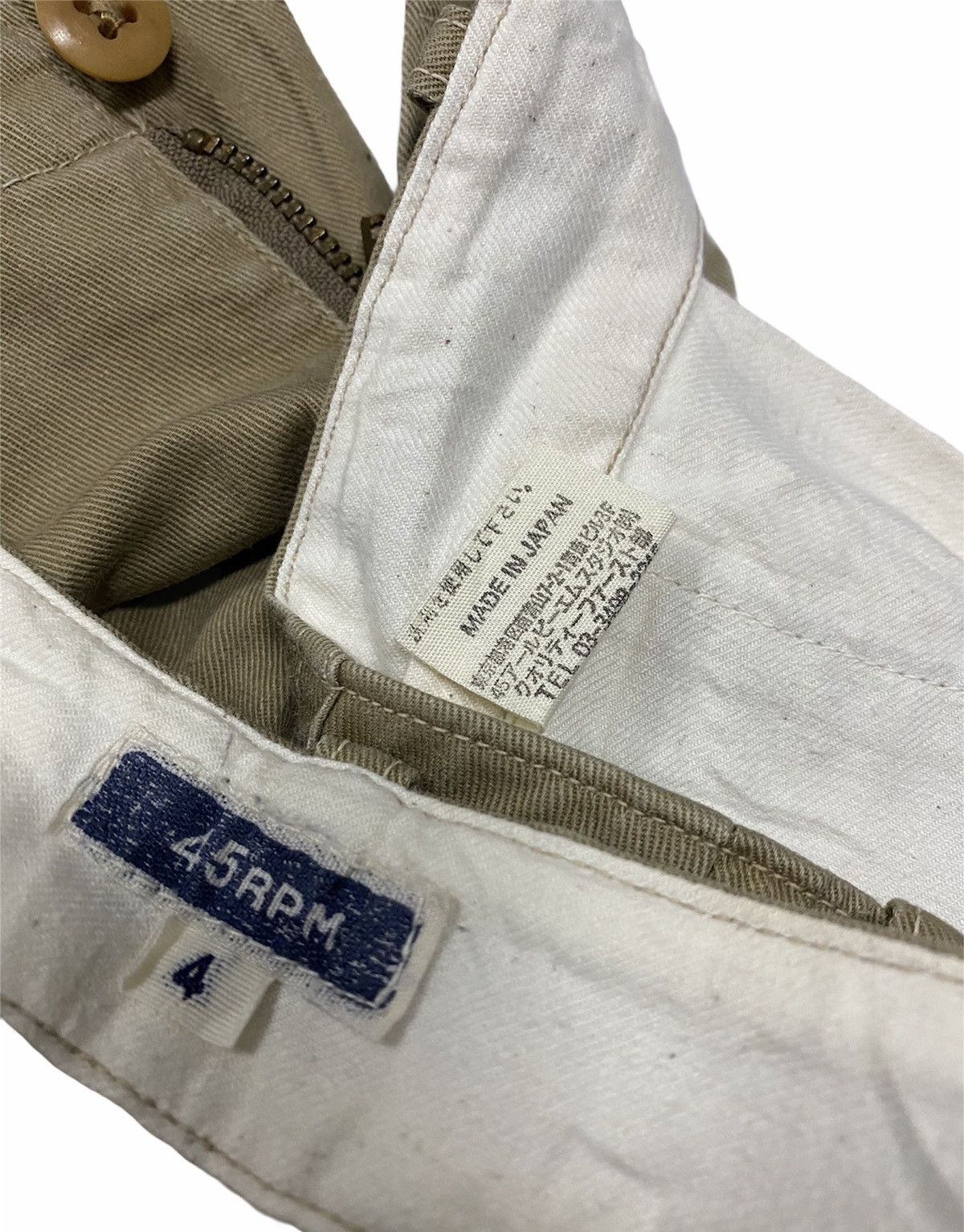 45rpm × Japanese Brand 45rpm Japanese Brand Cropped Pants Size US 28 / EU 44 - 10 Thumbnail
