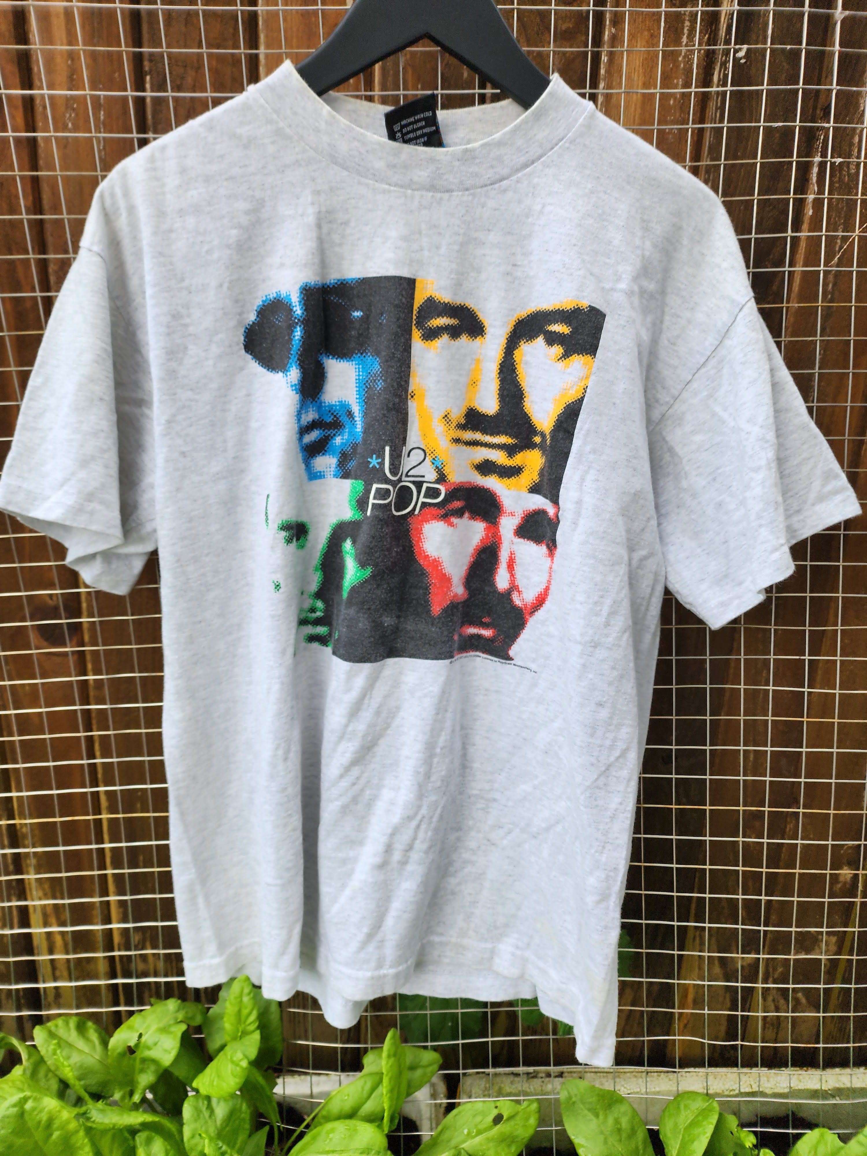 Vintage single stitch 1997 U2 POP shirt